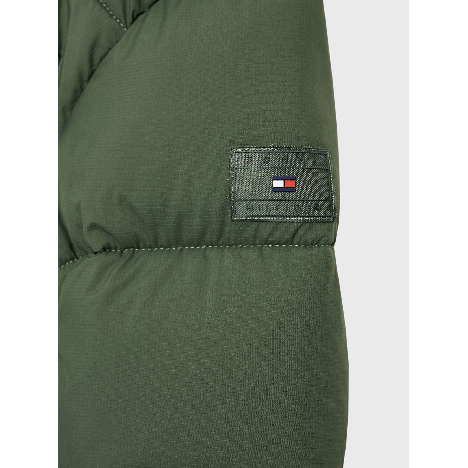 Tommy Hilfiger Geacă din puf High Loft KB0KB07818 D Verde Regular Fit - Pled.ro