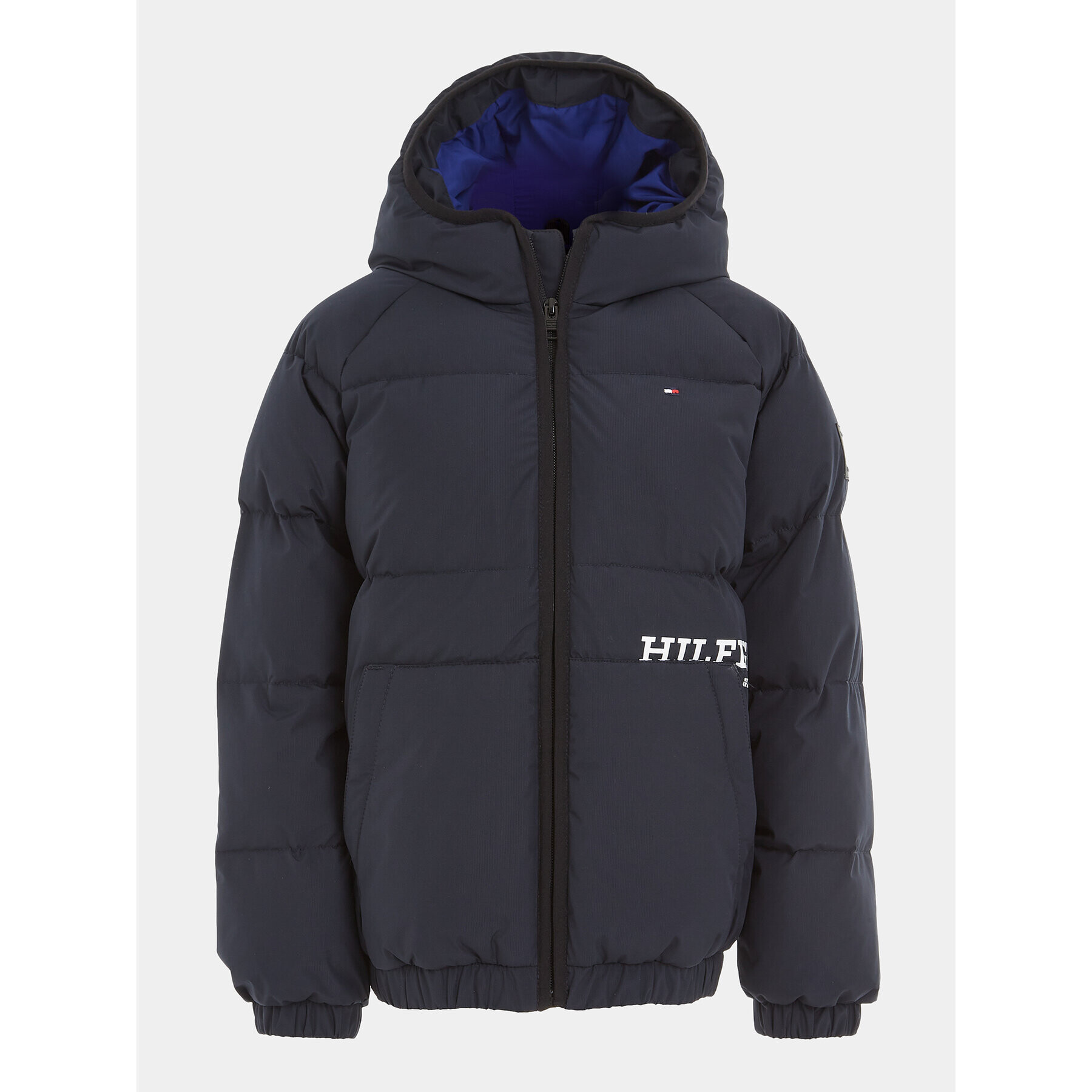 Tommy Hilfiger Geacă din puf KB0KB08342 Bleumarin Regular Fit - Pled.ro