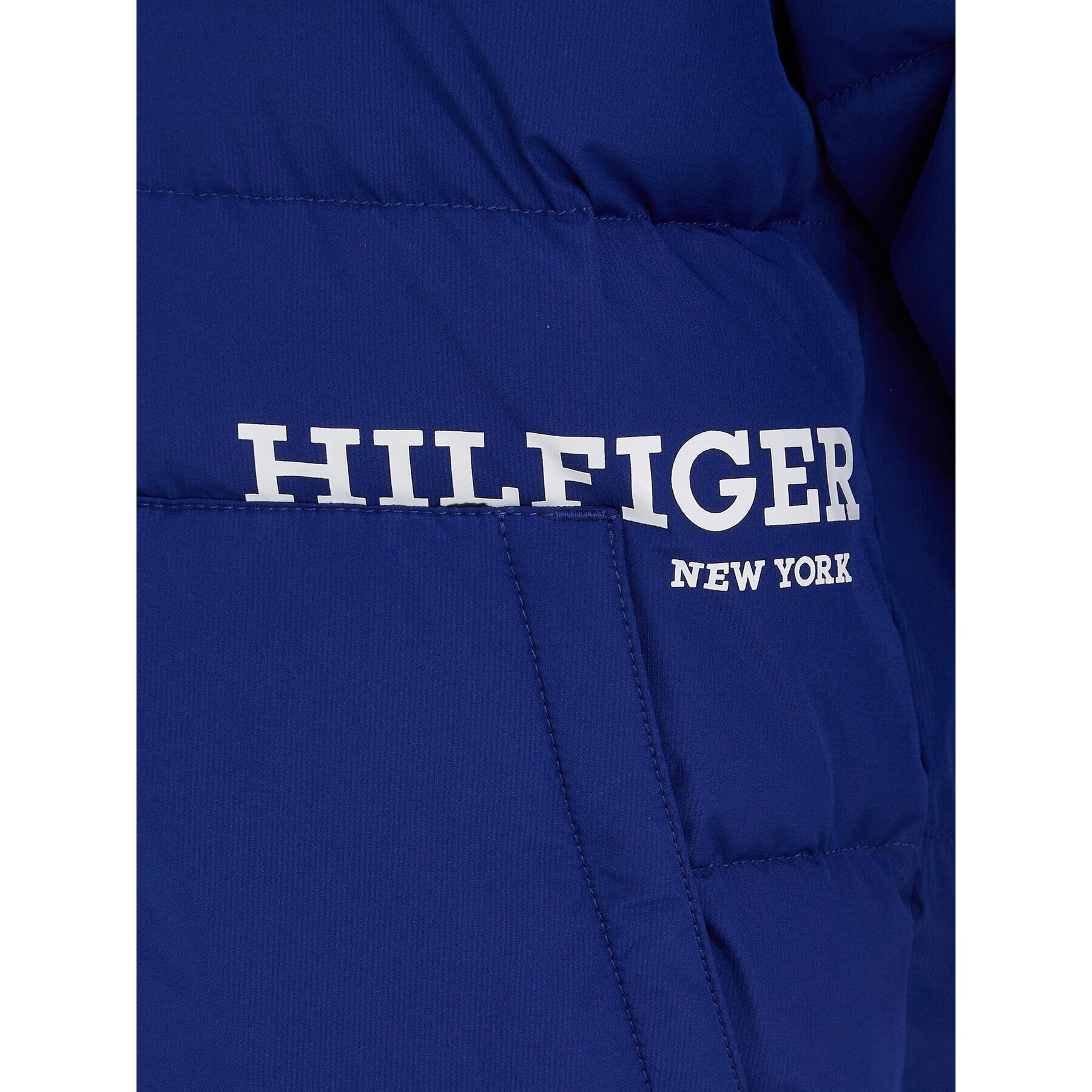 Tommy Hilfiger Geacă din puf KB0KB08342 M Bleumarin Regular Fit - Pled.ro