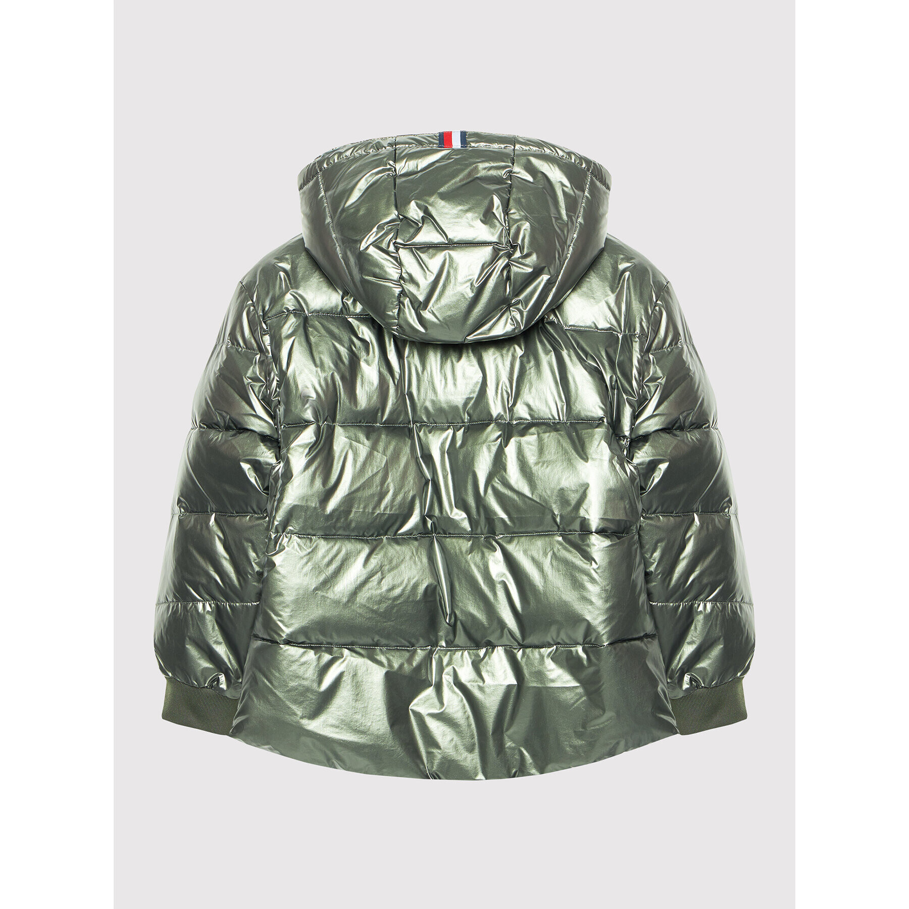 Tommy Hilfiger Geacă din puf KG0KG06022 M Verde Regular Fit - Pled.ro