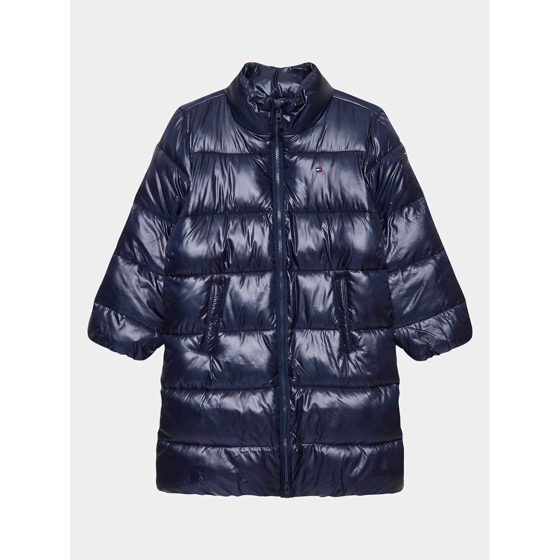 Tommy Hilfiger Geacă din puf KG0KG07397 D Bleumarin Regular Fit - Pled.ro