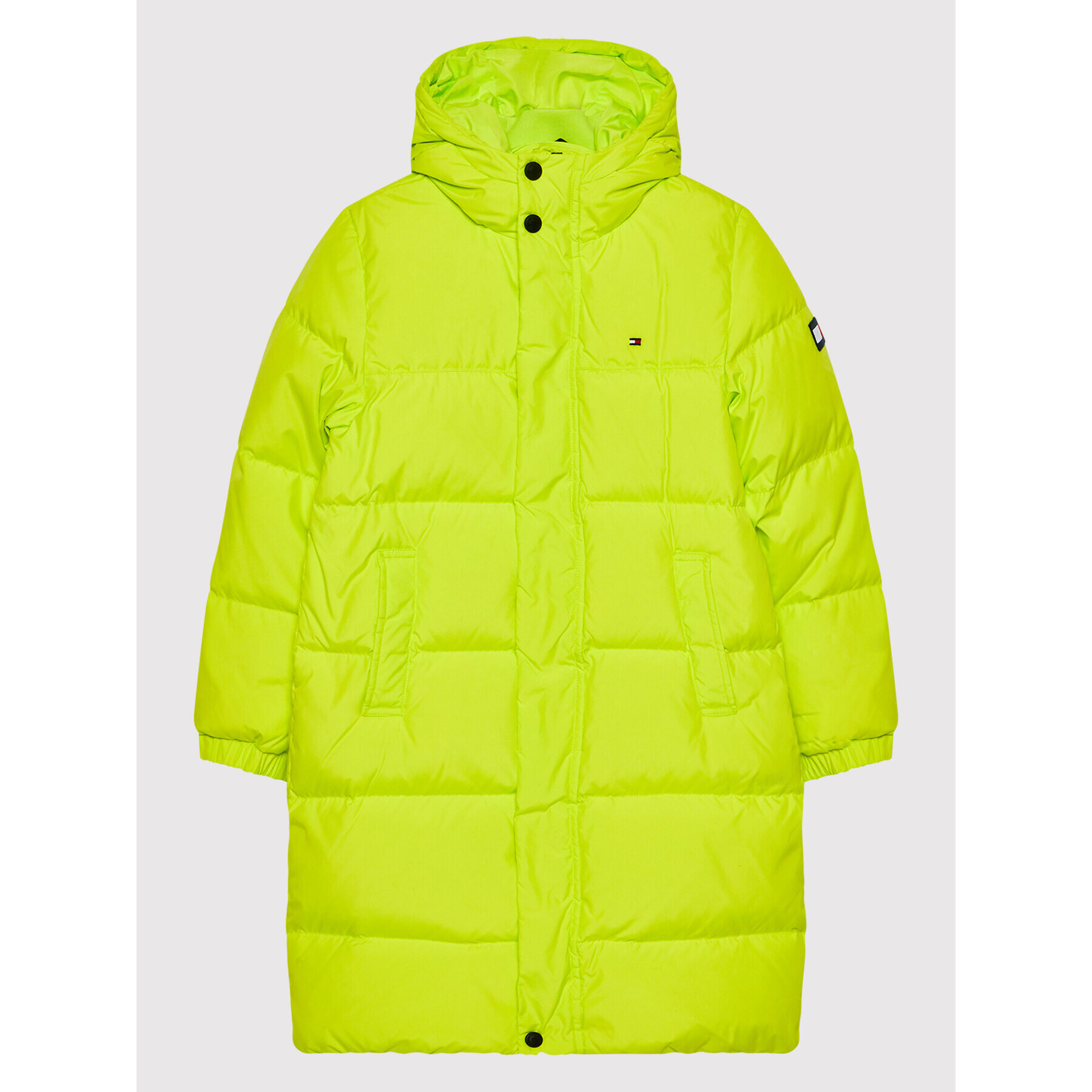 Tommy Hilfiger Geacă din puf KS0KS00199 Verde Regular Fit - Pled.ro