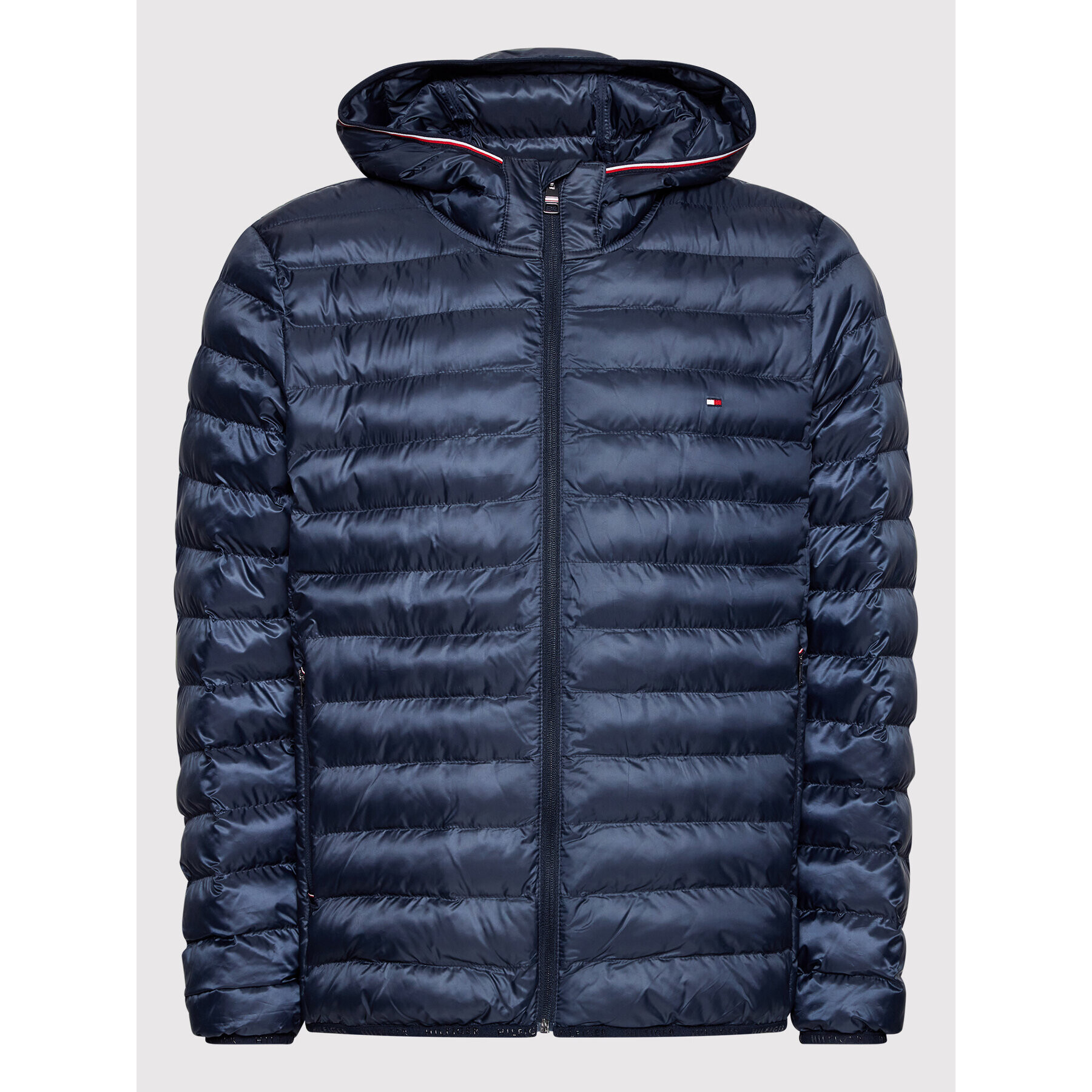 Tommy Hilfiger Geacă din puf Packable MW0MW24978 Bleumarin Regular Fit - Pled.ro