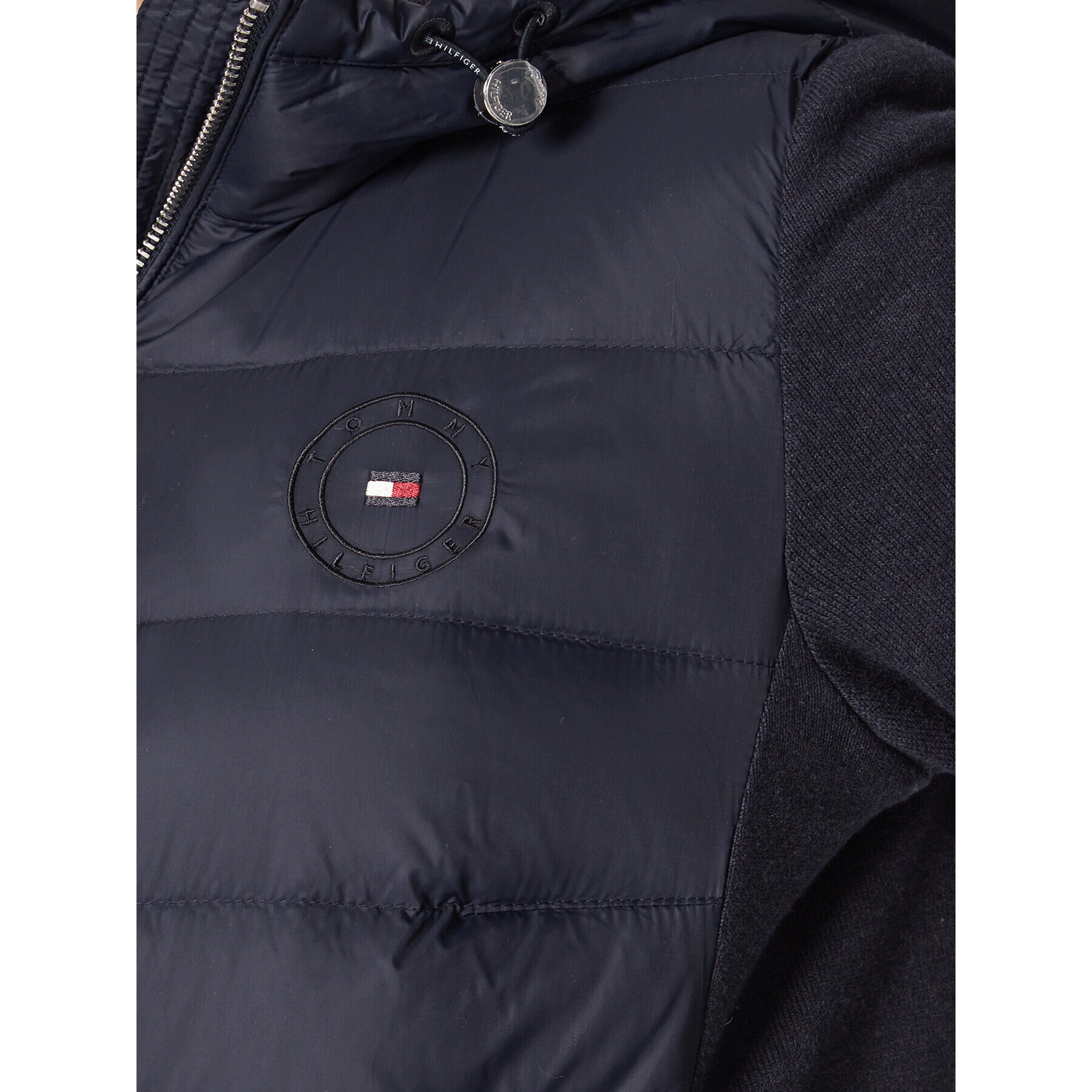 Tommy Hilfiger Geacă din puf WW0WW36940 Bleumarin Regular Fit - Pled.ro