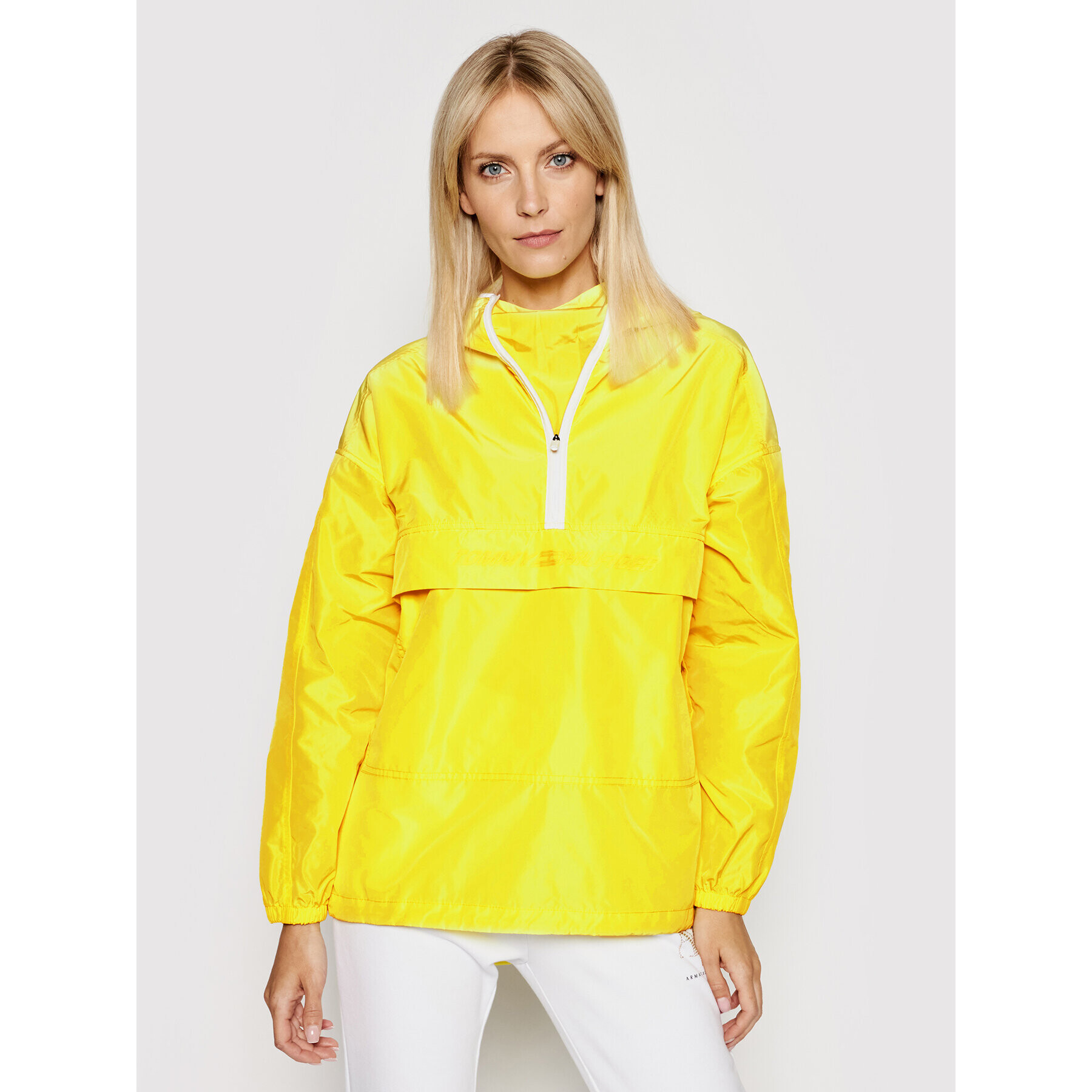 Tommy Hilfiger Geacă fără fermoar Poly S10S100954 Galben Oversize - Pled.ro