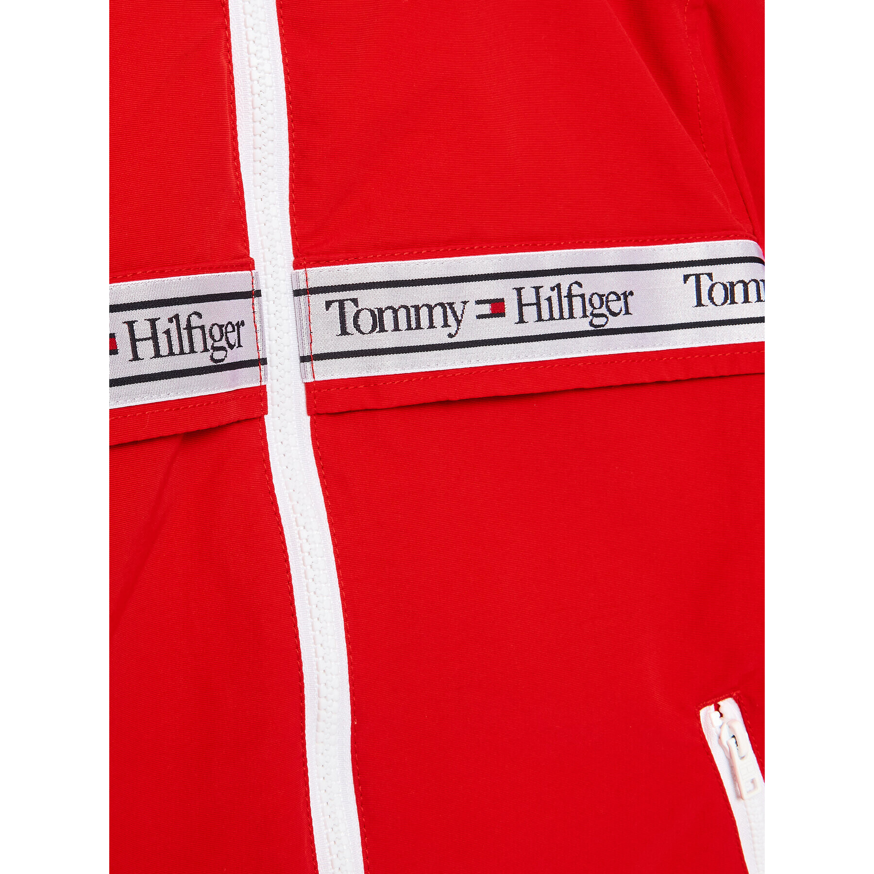 Tommy Hilfiger Geacă Hero KS0KS00360 M Roșu Regular Fit - Pled.ro