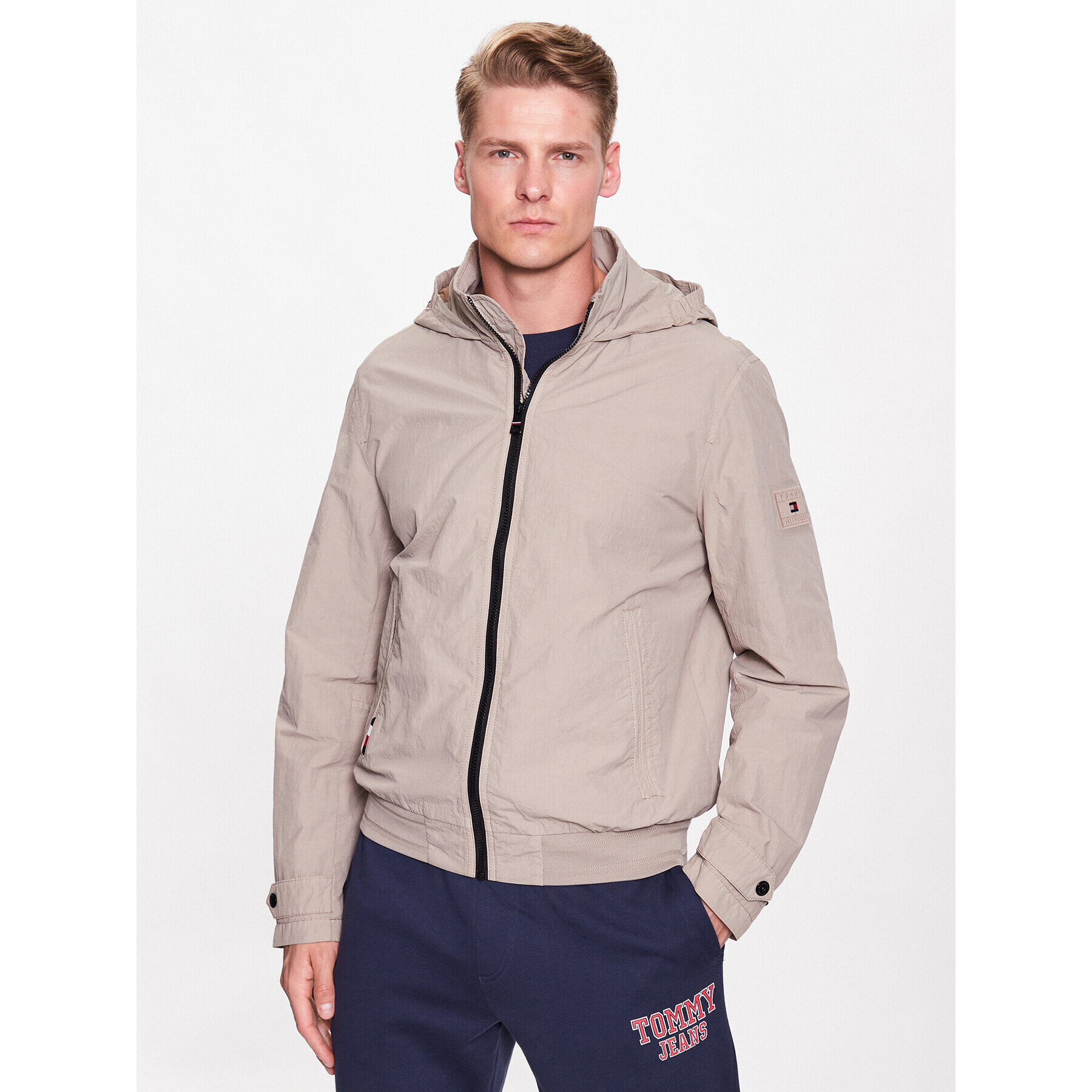 Tommy Hilfiger Geacă Regatta MW0MW31078 Gri Regular Fit - Pled.ro