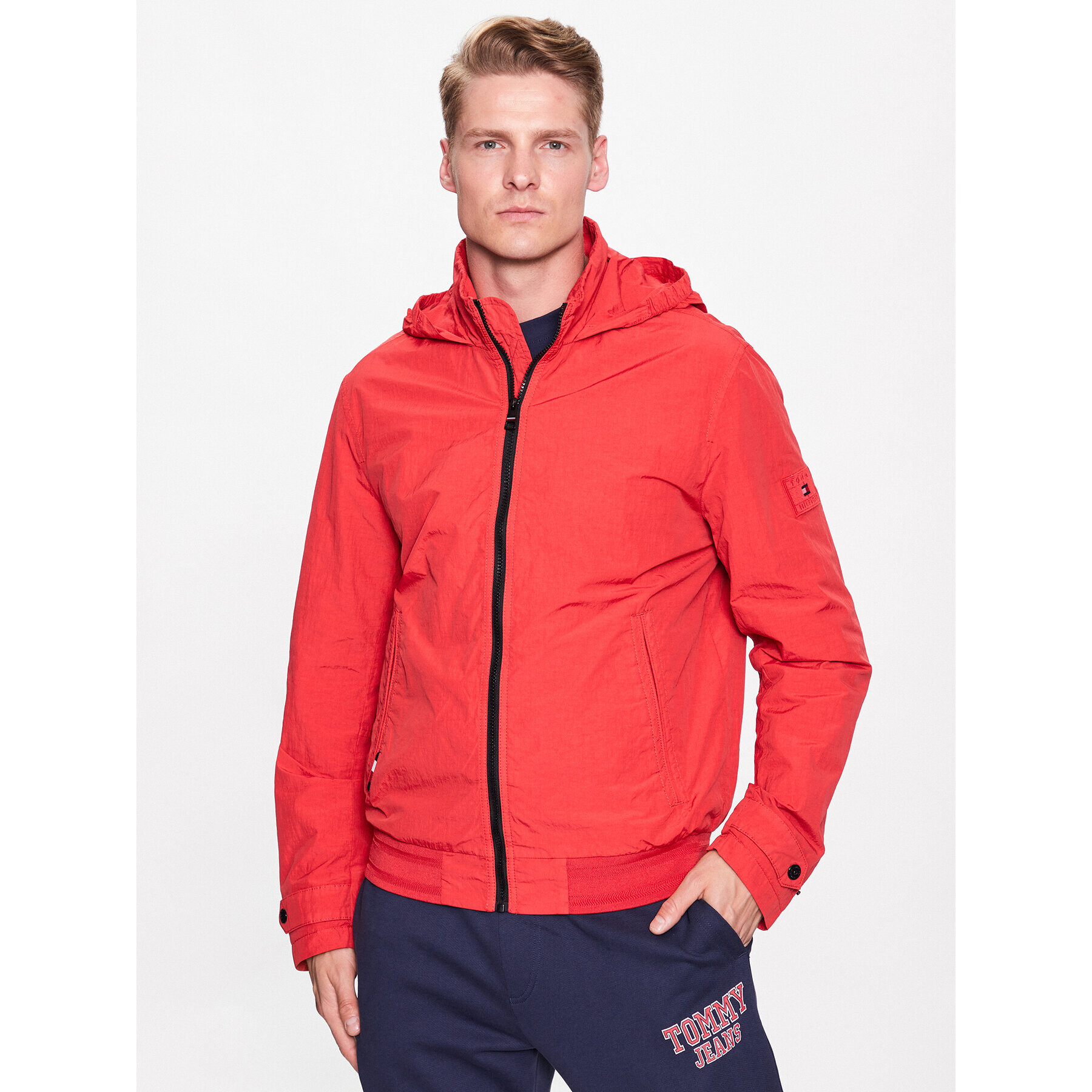 Tommy Hilfiger Geacă Regatta MW0MW31078 Roșu Regular Fit - Pled.ro