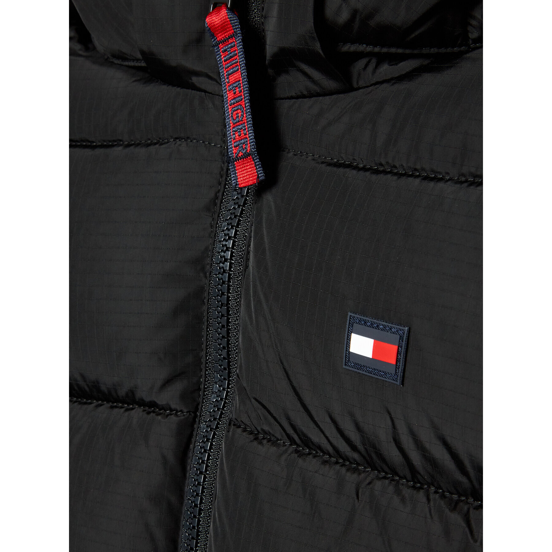 Tommy Hilfiger Geacă din puf Alaska KS0KS00281 M Negru Regular Fit - Pled.ro