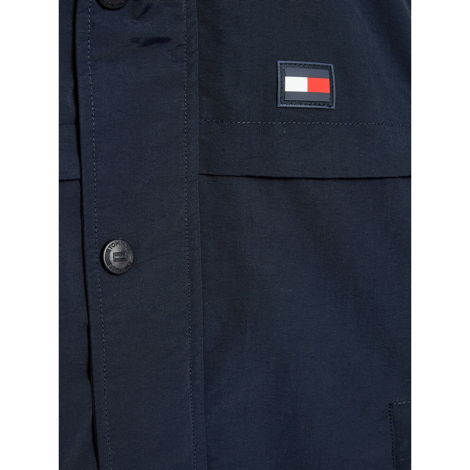 Tommy Hilfiger Geacă Tonal Blocking KB0KB07520 Bleumarin Regular Fit - Pled.ro