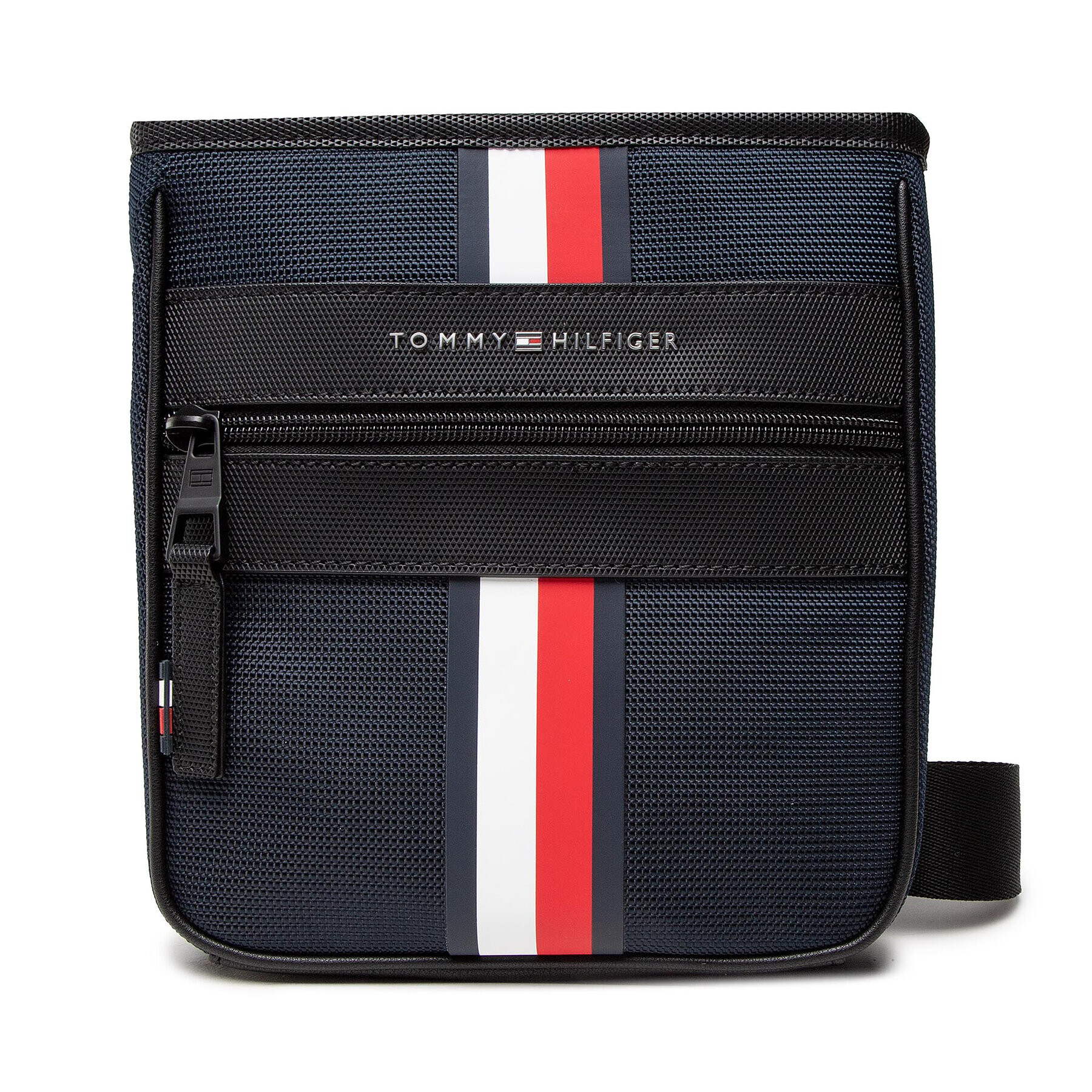 Tommy Hilfiger Geantă crossover Elevated Nylon C Mini Crossover AM0AM07586 Bleumarin - Pled.ro