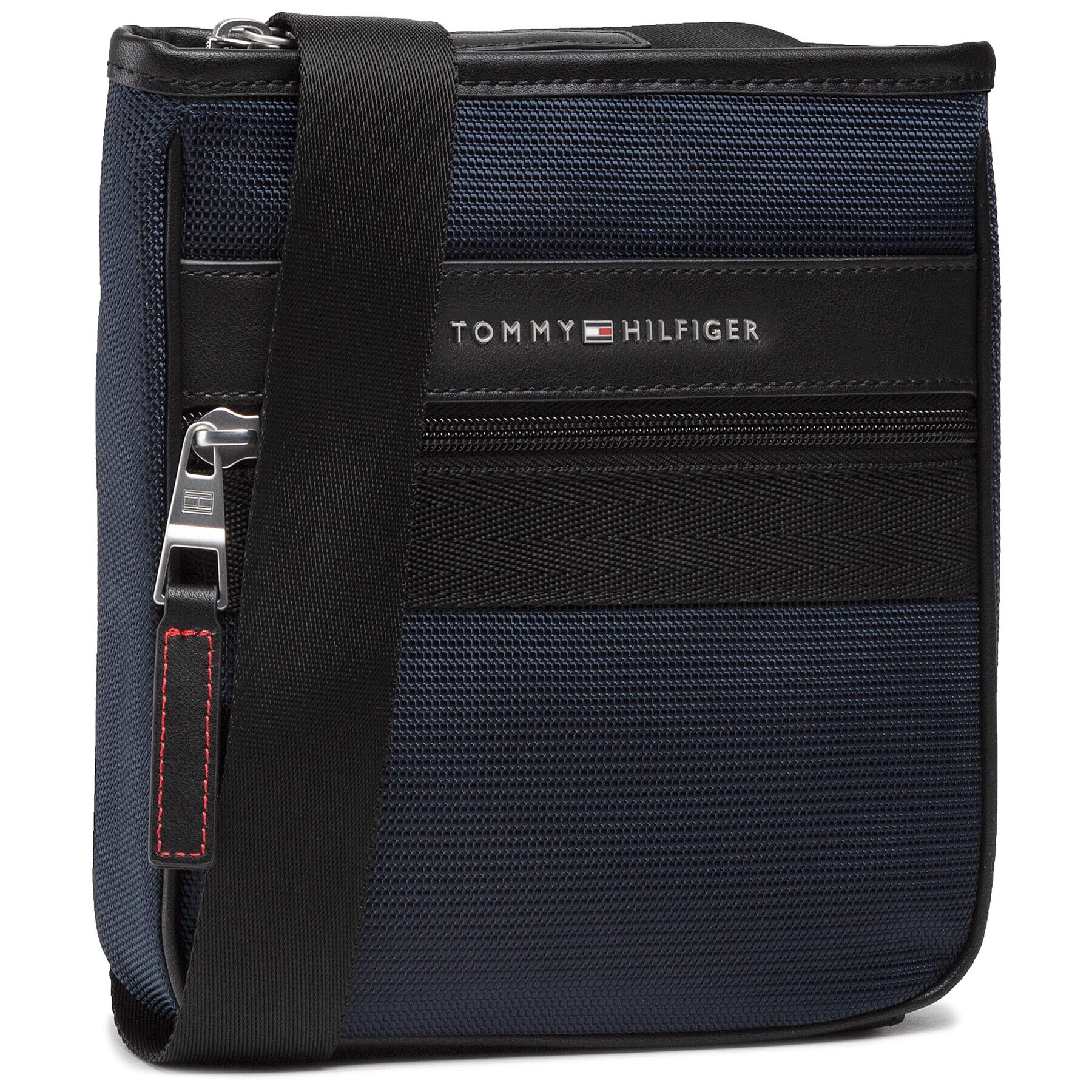 Tommy Hilfiger Geantă crossover Elevated Nylon Mini Crossover AM0AM07264 Bleumarin - Pled.ro