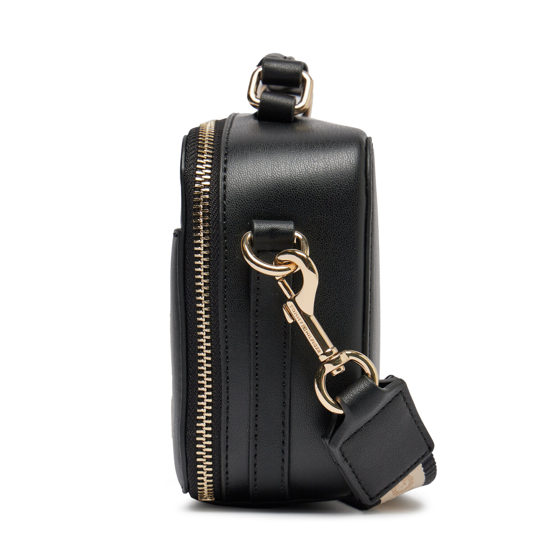 Tommy Hilfiger Geantă Iconic Tommy Camera Bag AW0AW15689 Negru - Pled.ro