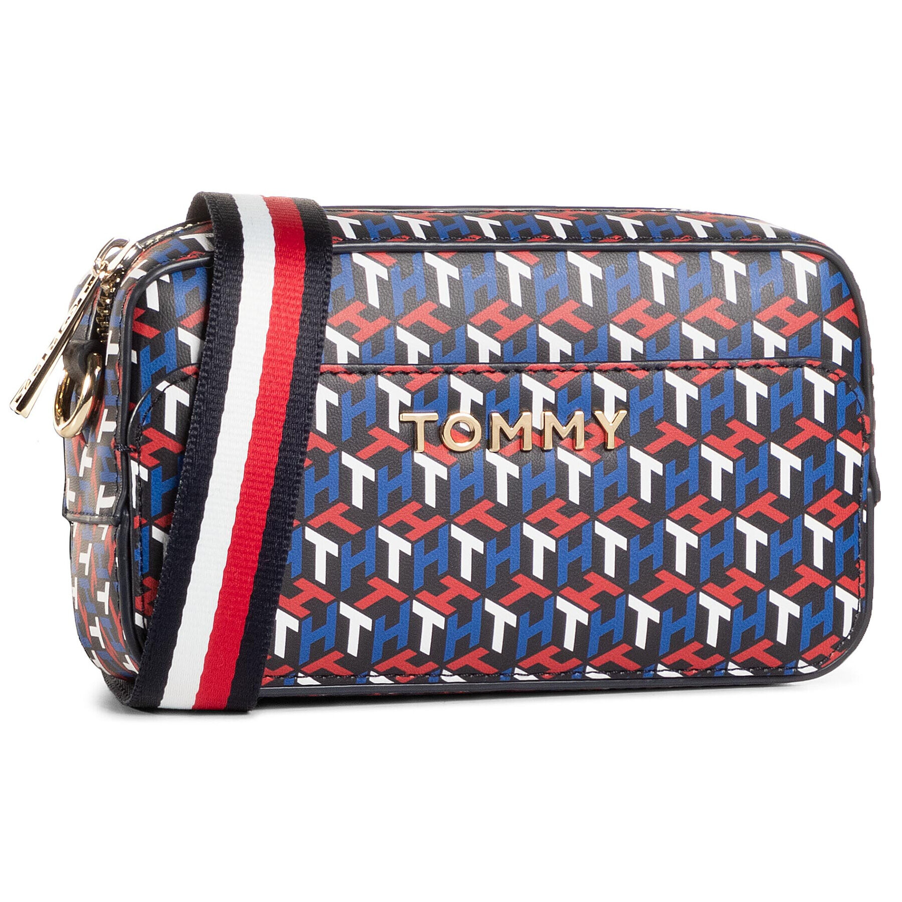 Tommy Hilfiger Geantă Iconic Tommy Sm Camera Bag Mono AW0AW09300 Colorat - Pled.ro