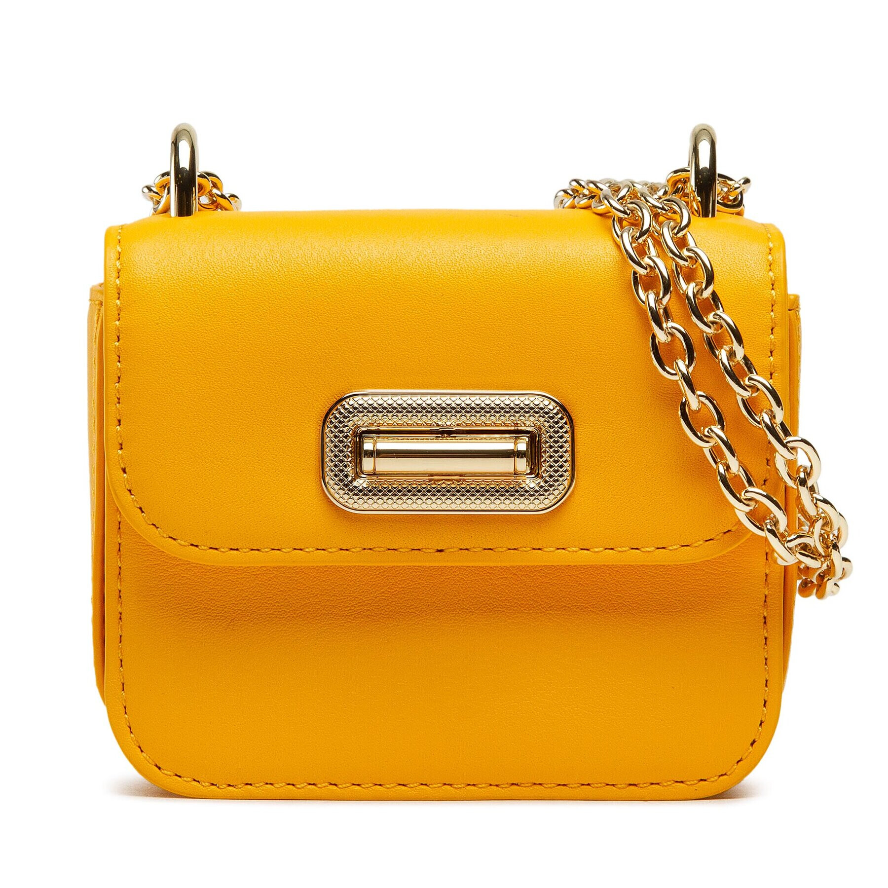 Tommy Hilfiger Geantă Micro Turnlock AW0AW14205 Galben - Pled.ro