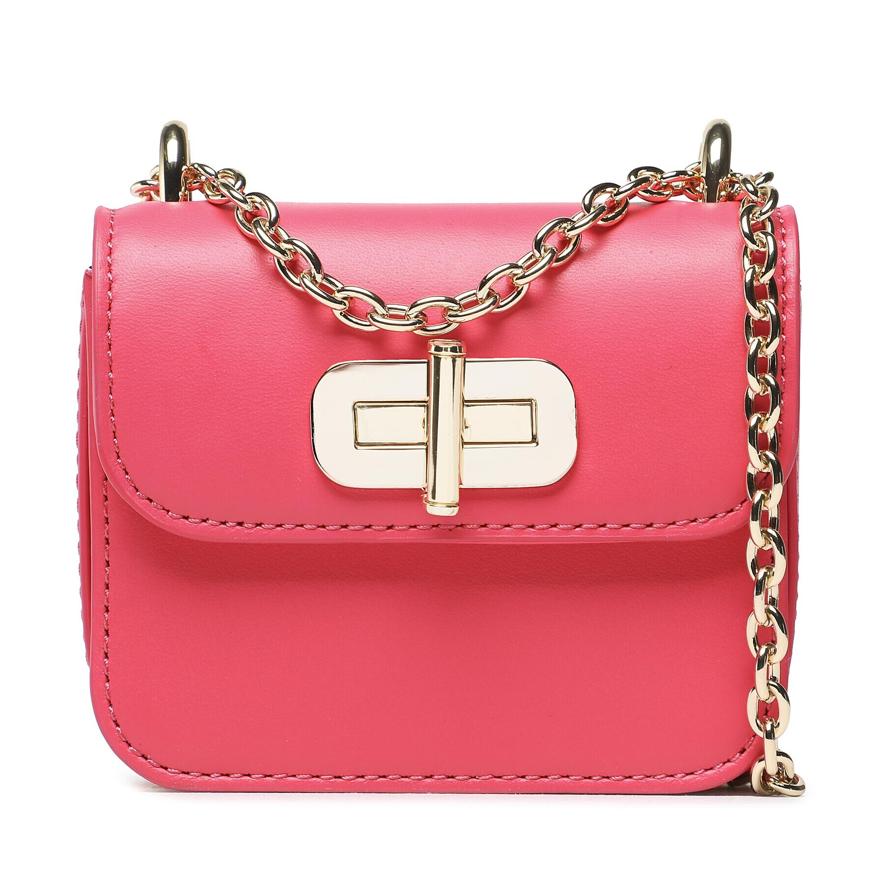 Tommy Hilfiger Geantă Micro Turnlock AW0AW14205 Roz - Pled.ro