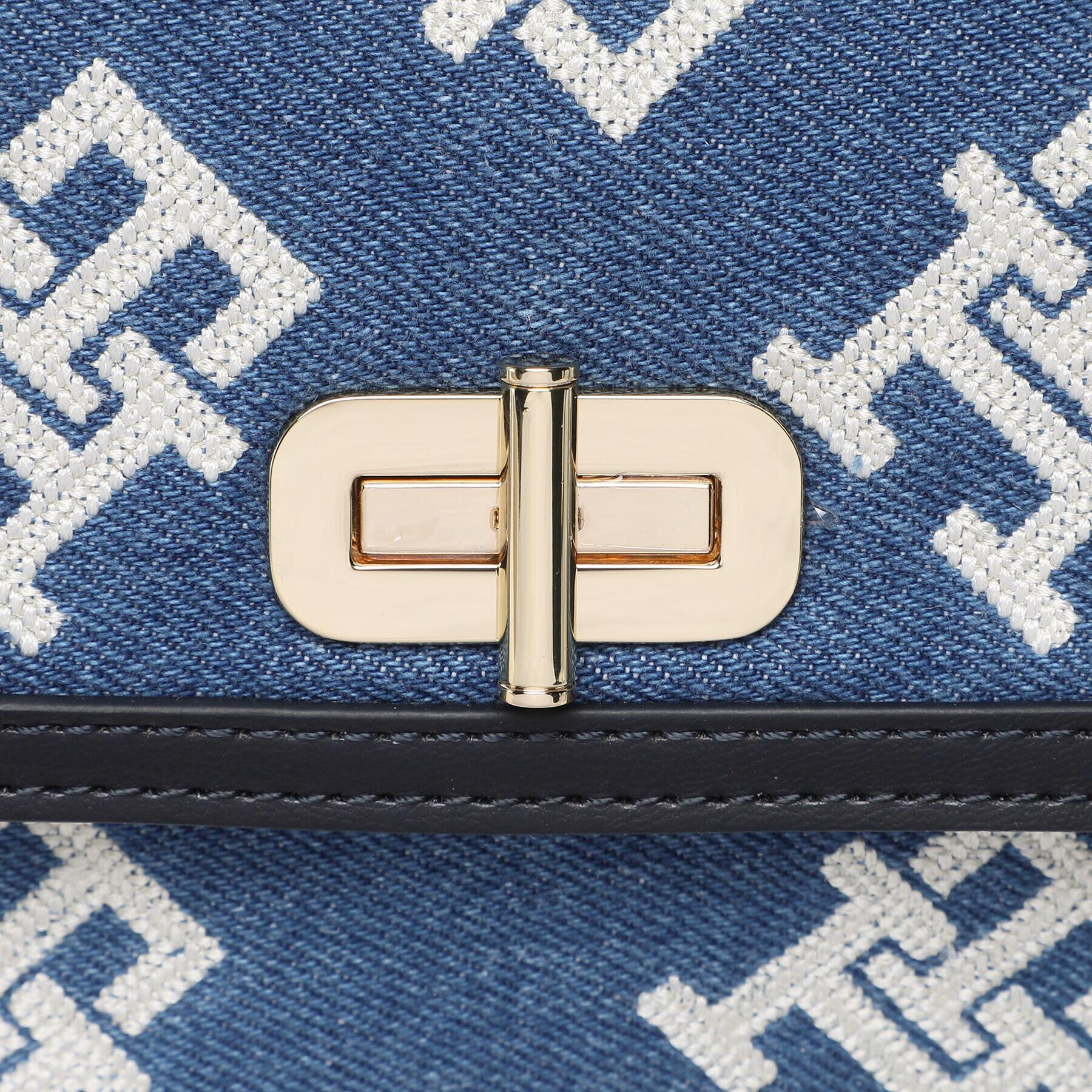 Tommy Hilfiger Geantă Monogram Turnlock AW0AW14581 Albastru - Pled.ro