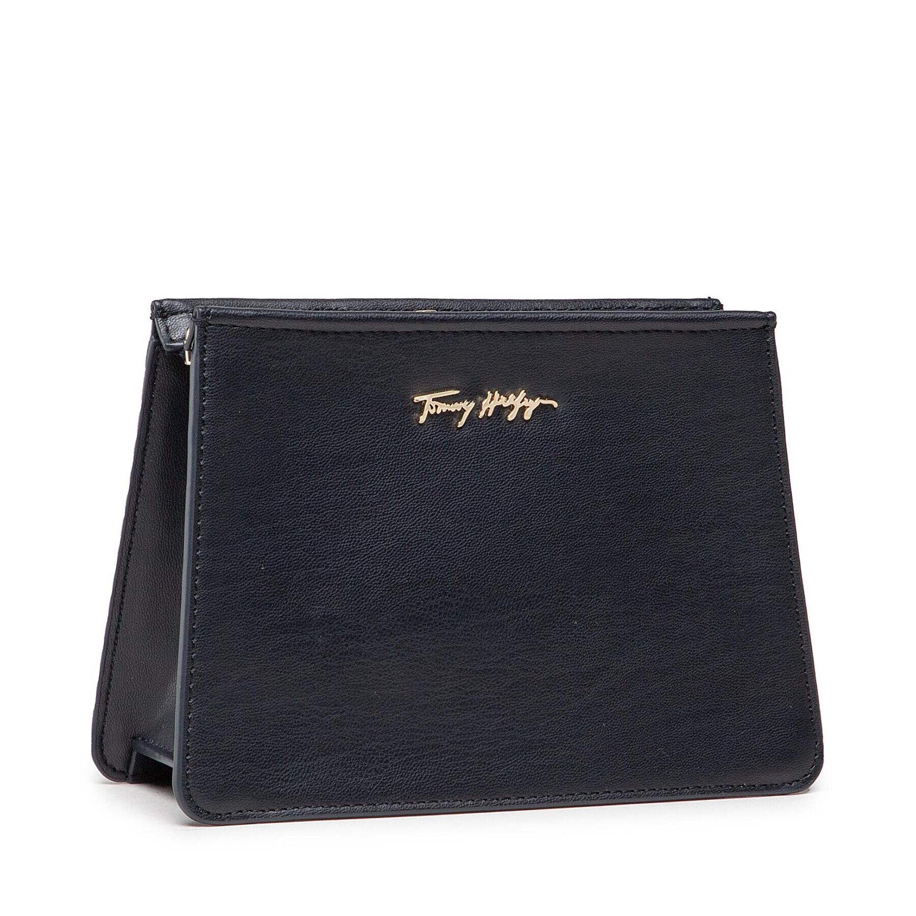 Tommy Hilfiger Geantă pentru cosmetice Iconic Tommy Washbag AW0AW10131 Bleumarin - Pled.ro