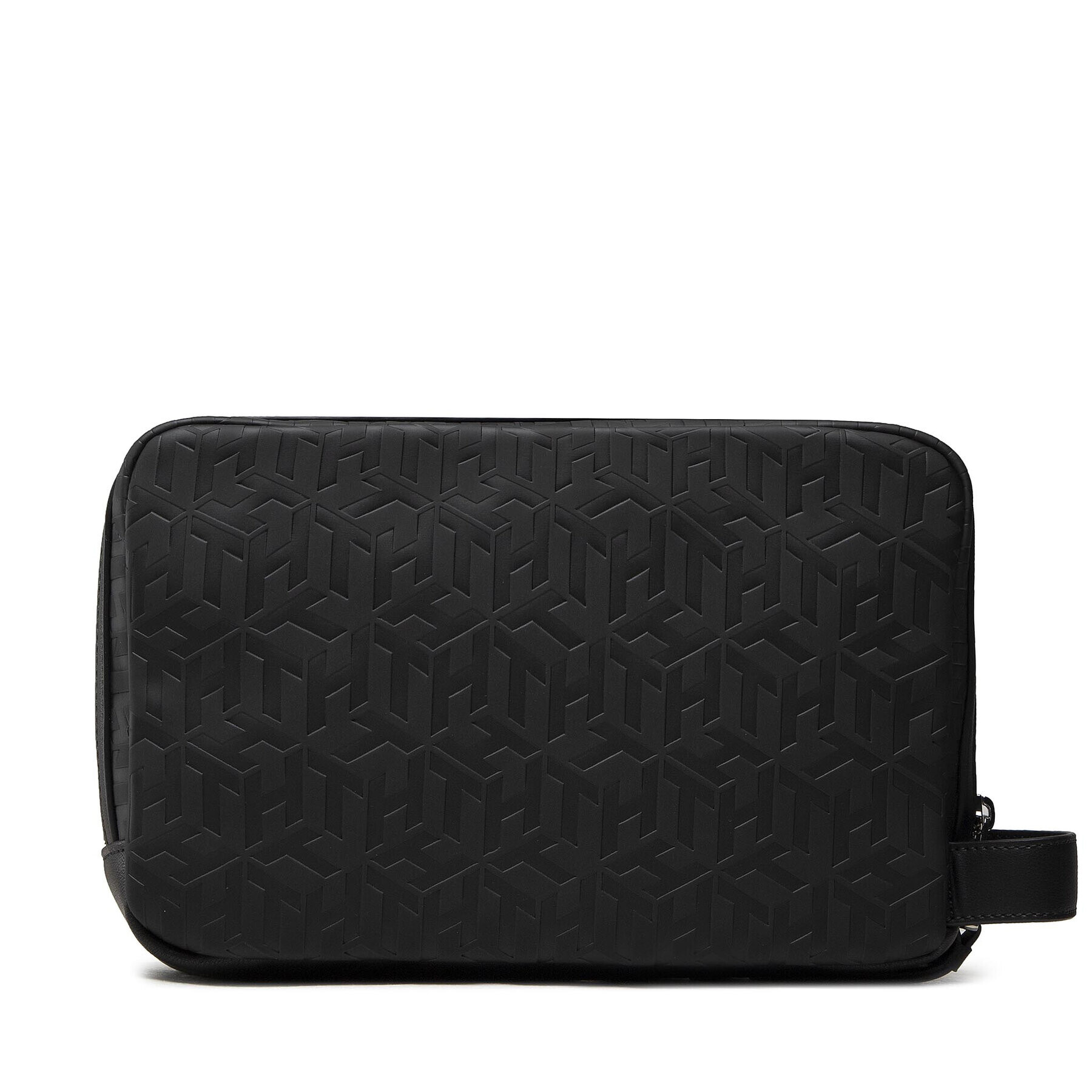 Tommy Hilfiger Geantă pentru cosmetice Monogram Washbag AM0AM07994 Negru - Pled.ro