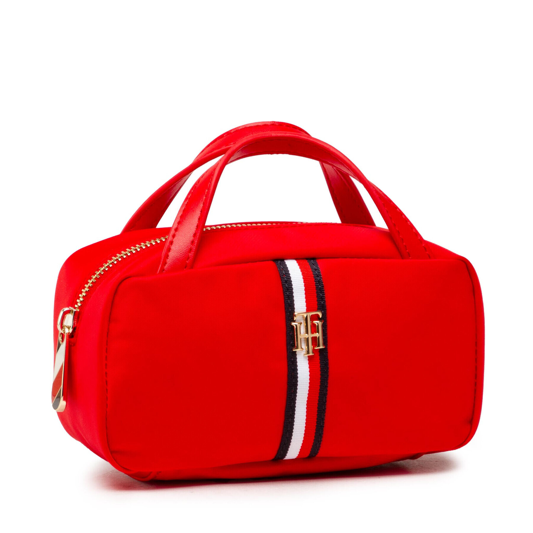 Tommy Hilfiger Geantă pentru cosmetice Poppy Make Up Case Corp AW0AW11613 Roșu - Pled.ro