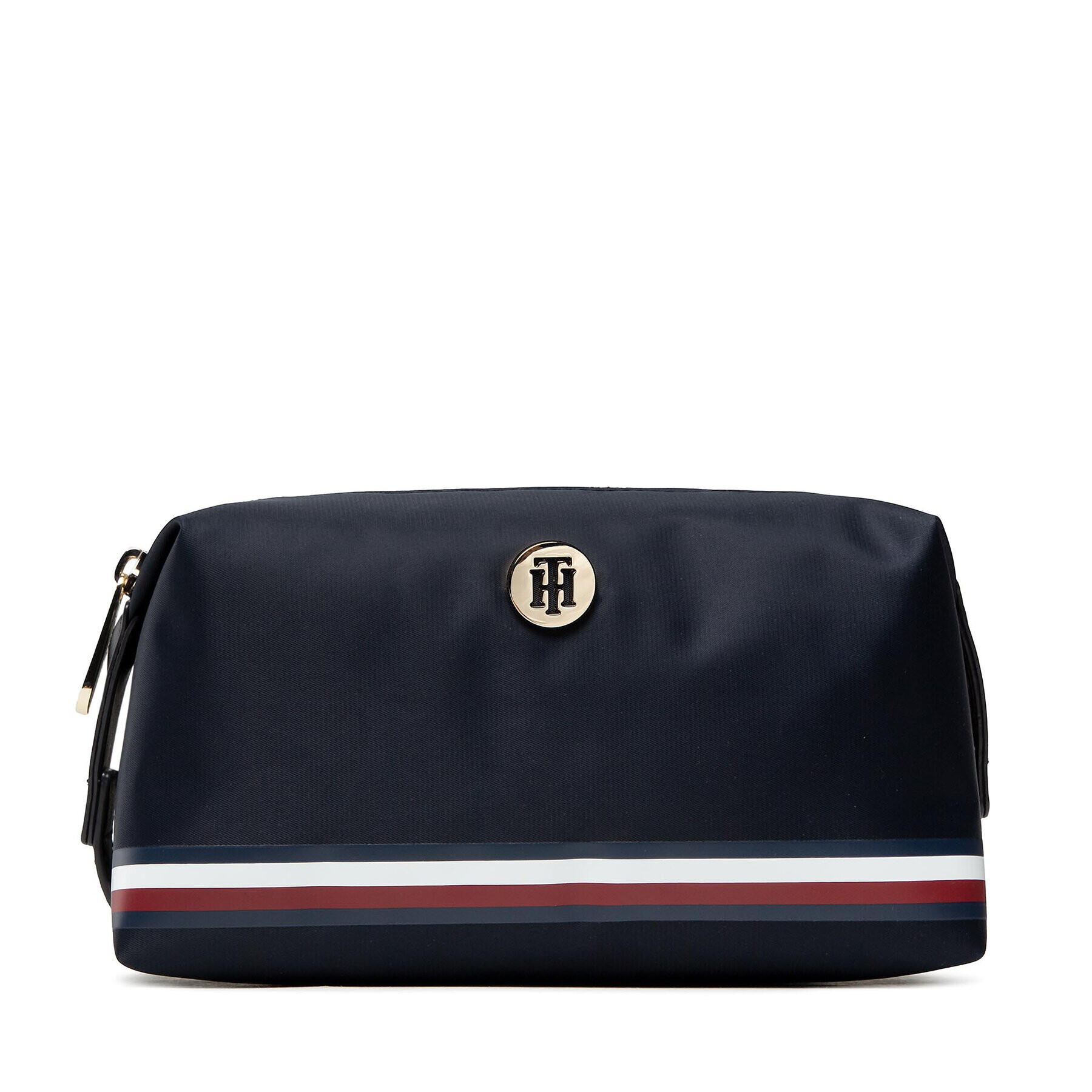 Tommy Hilfiger Geantă pentru cosmetice Poppy Washbag Corp AW0AW10545 Bleumarin - Pled.ro