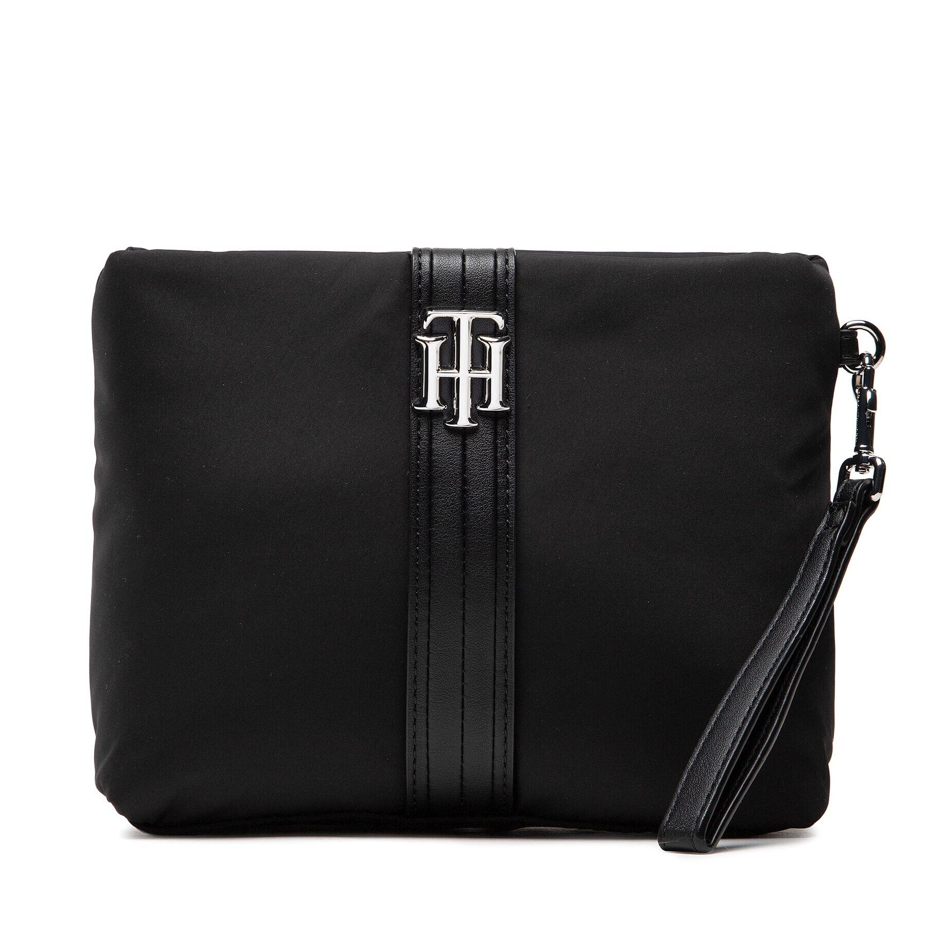 Tommy Hilfiger Geantă pentru cosmetice Relaxed Th Washbag AW0AW11154 Negru - Pled.ro