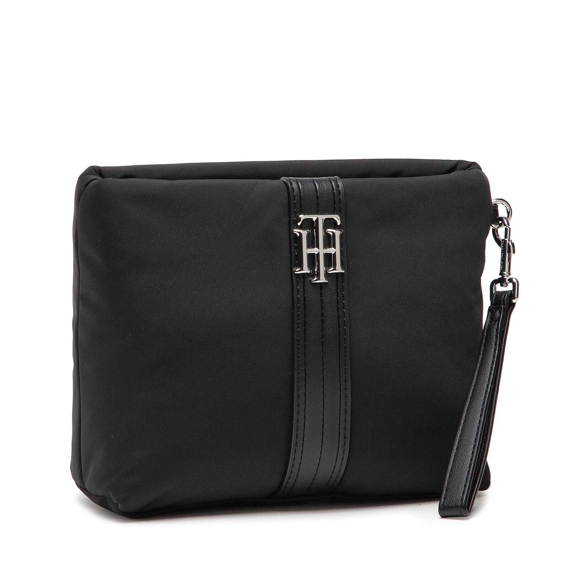 Tommy Hilfiger Geantă pentru cosmetice Relaxed Th Washbag AW0AW11154 Negru - Pled.ro