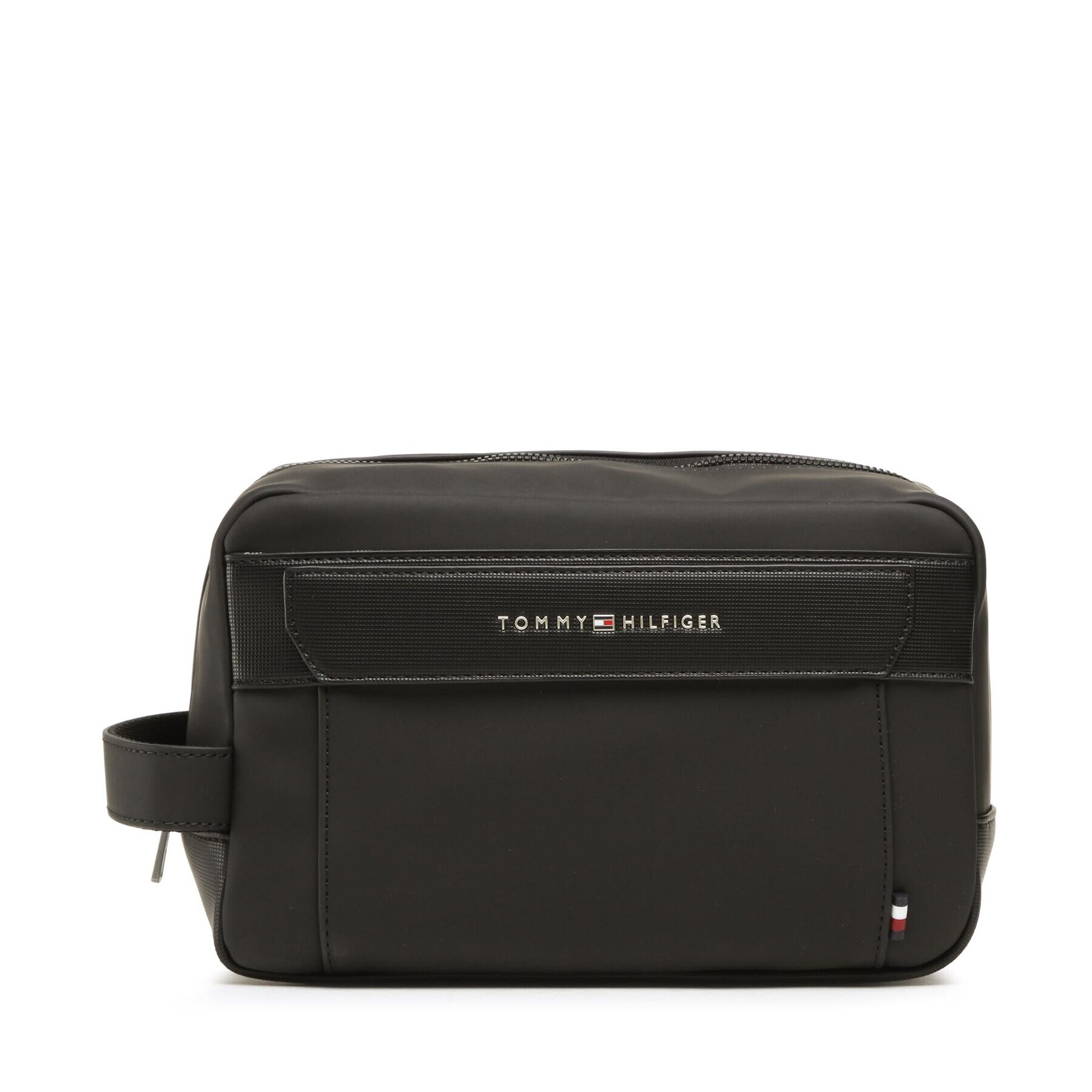 Tommy Hilfiger Geantă pentru cosmetice Th Casual Washbag AM0AM10783 Negru - Pled.ro