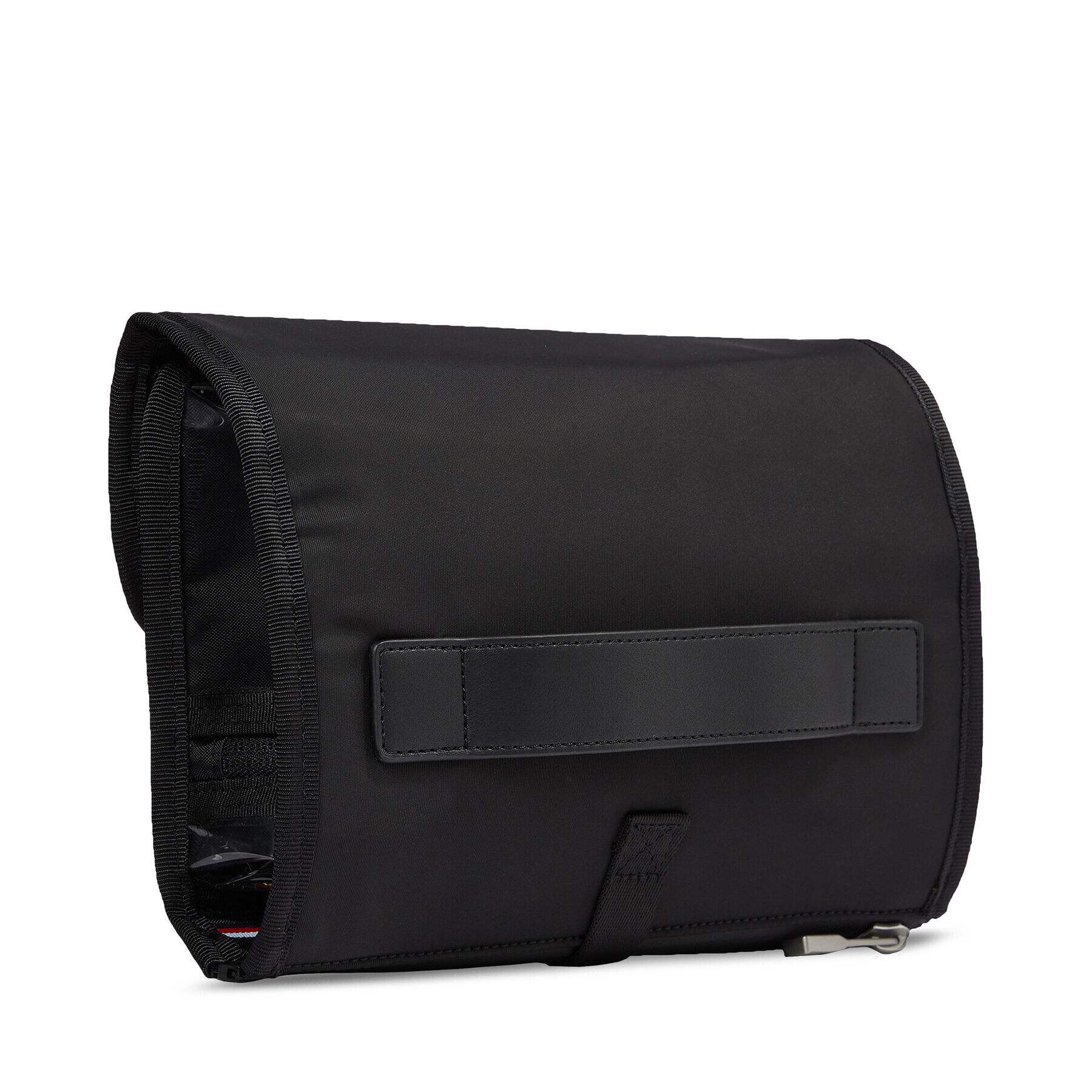 Tommy Hilfiger Geantă pentru cosmetice Th Central Repreve Washbag AM0AM11276 Negru - Pled.ro