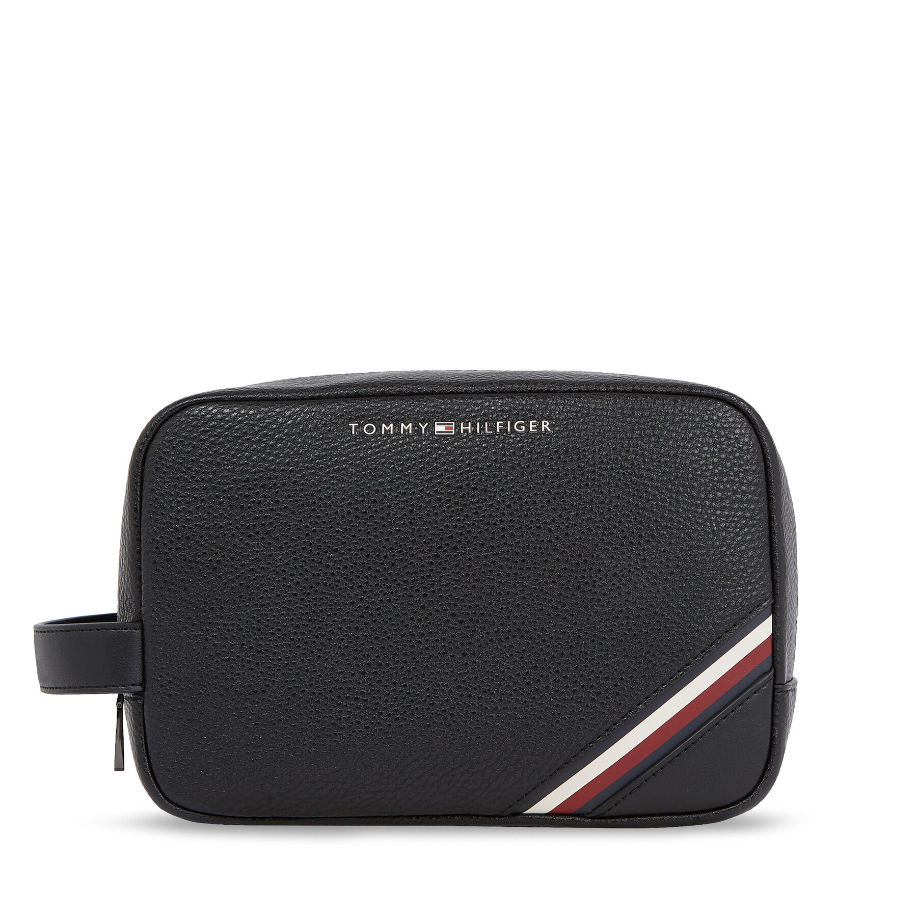 Tommy Hilfiger Geantă pentru cosmetice Th Central Washbag AM0AM11588 Negru - Pled.ro