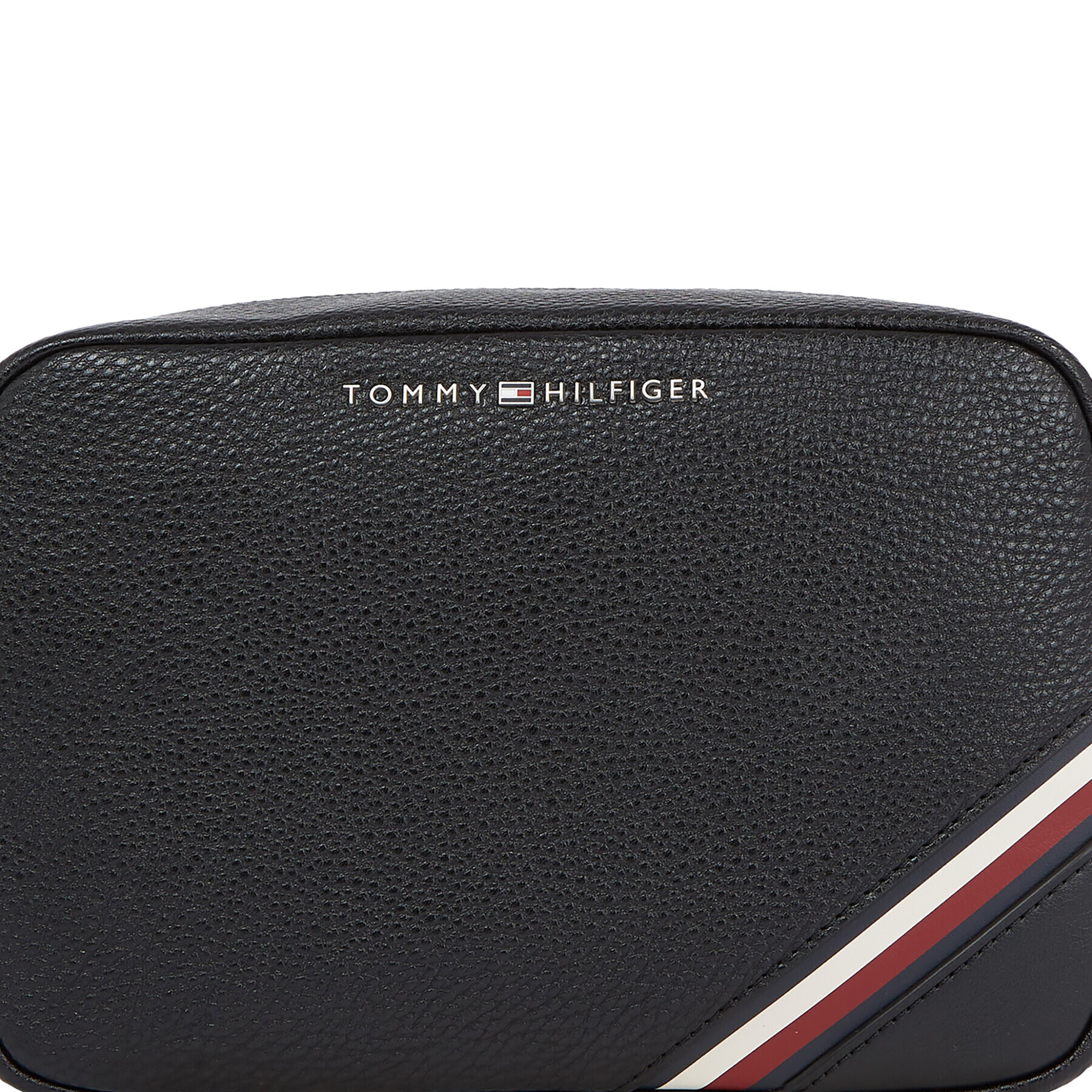 Tommy Hilfiger Geantă pentru cosmetice Th Central Washbag AM0AM11588 Negru - Pled.ro