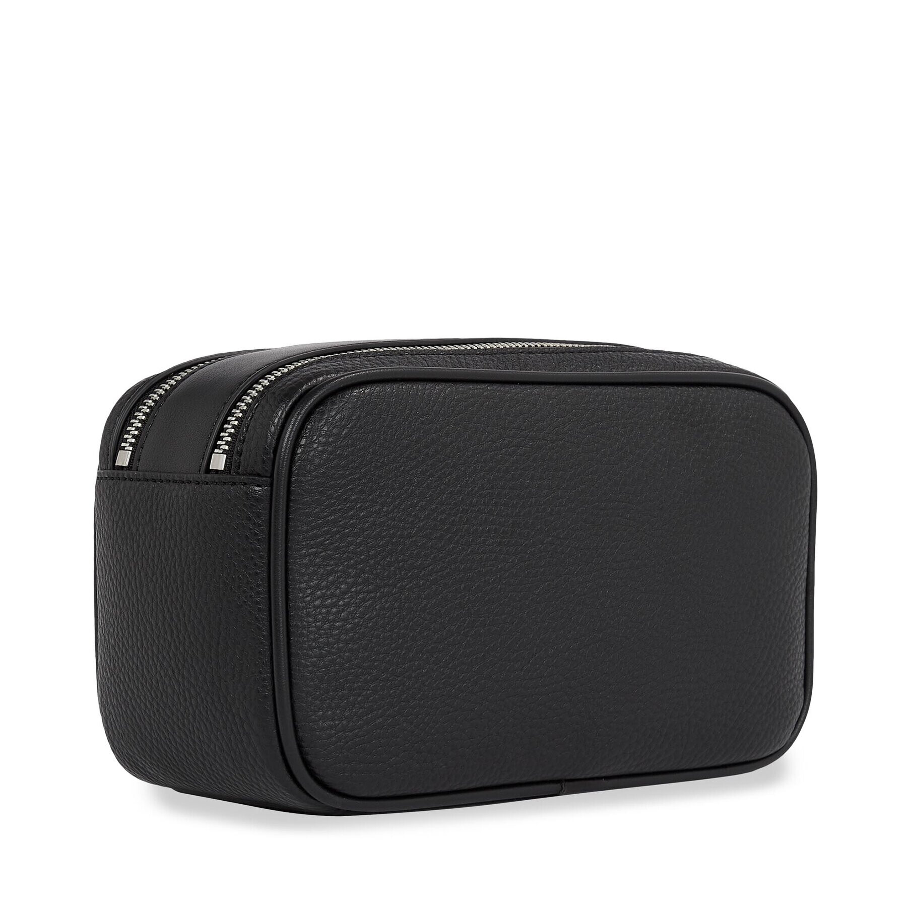 Tommy Hilfiger Geantă pentru cosmetice Th Central Washbag Pu AM0AM11262 Negru - Pled.ro