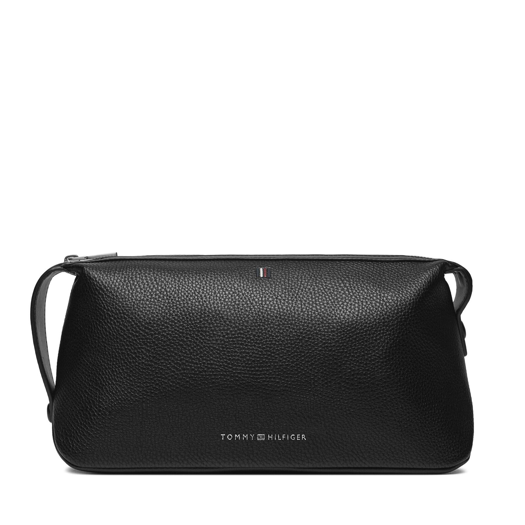 Tommy Hilfiger Geantă pentru cosmetice Th Central Washbag Pu AM0AM11852 Negru - Pled.ro