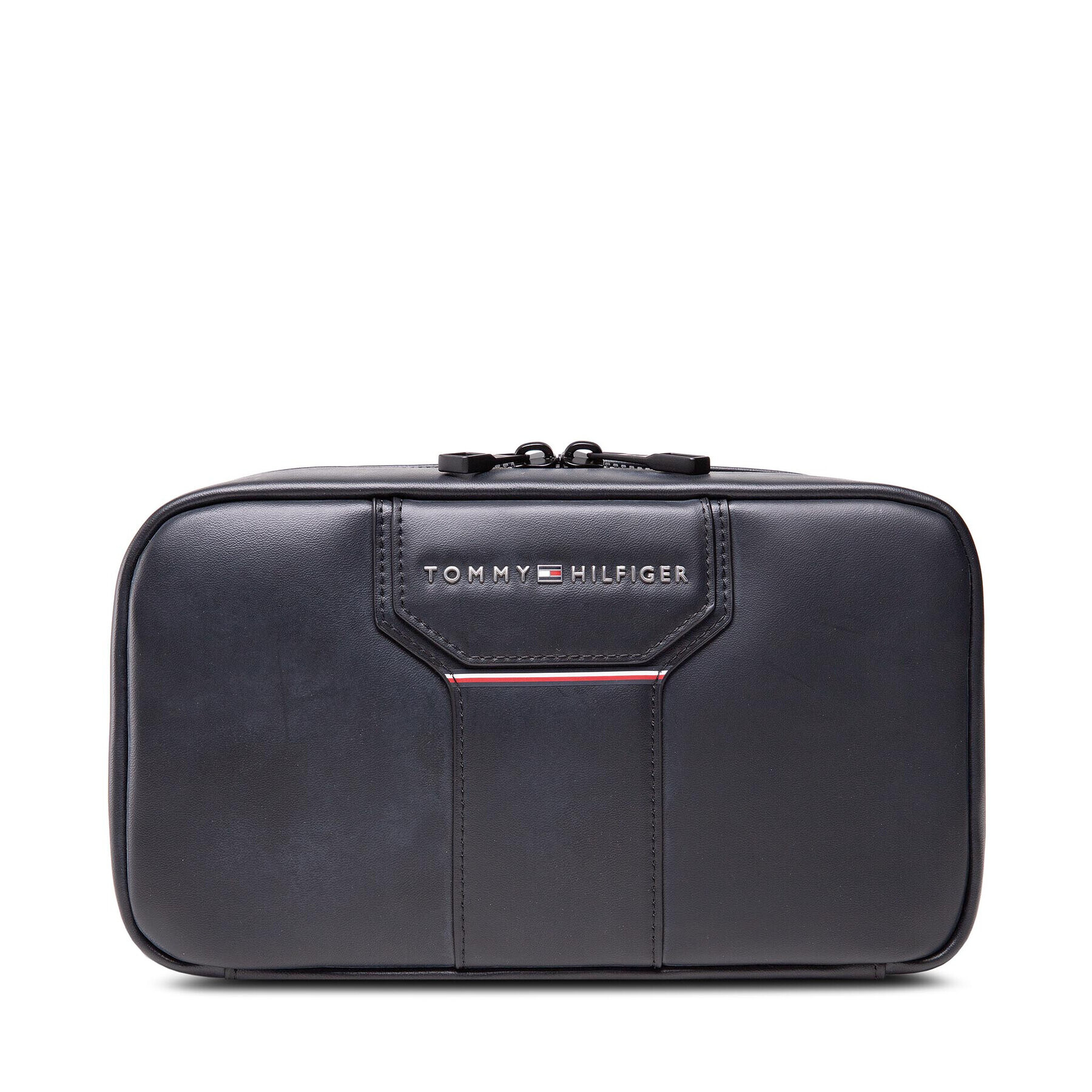 Tommy Hilfiger Geantă crossover Th Commuter Tech Pouch AM0AM07622 Negru - Pled.ro