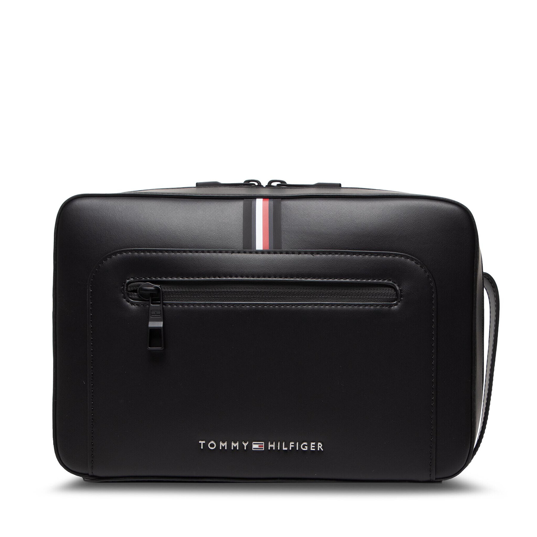 Tommy Hilfiger Geantă pentru cosmetice Th Commuter Washbag AM0AM07844 Bleumarin - Pled.ro