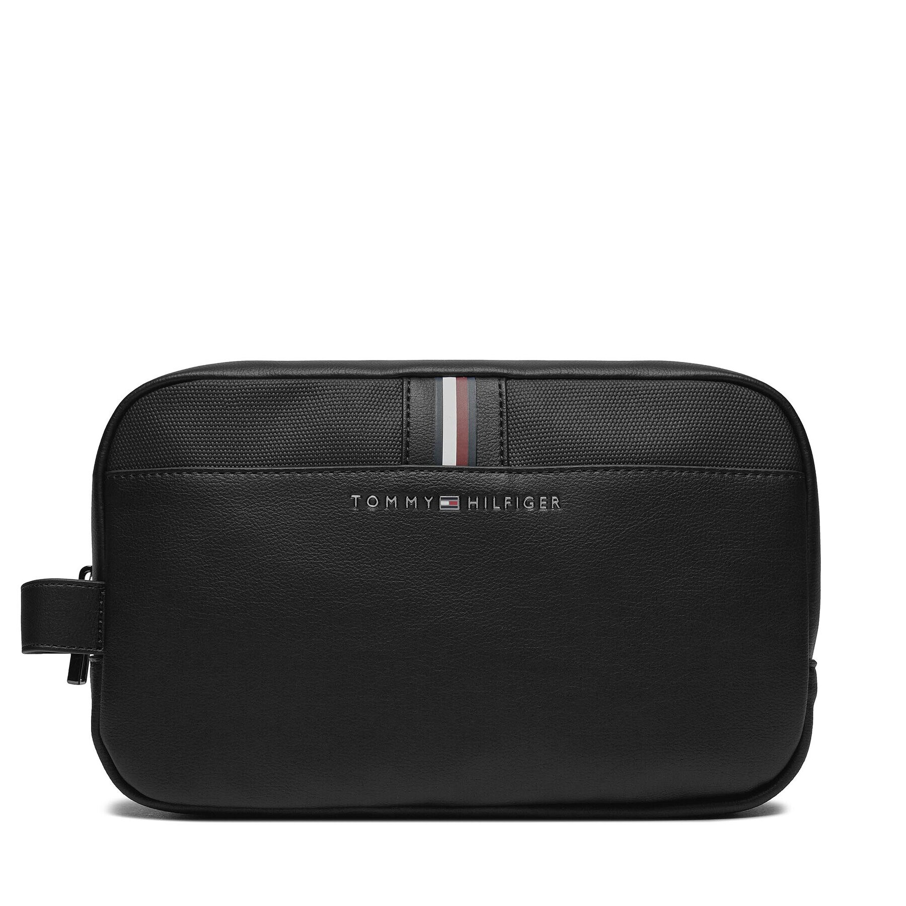 Tommy Hilfiger Geantă pentru cosmetice Th Corporate Washbag AM0AM11840 Negru - Pled.ro