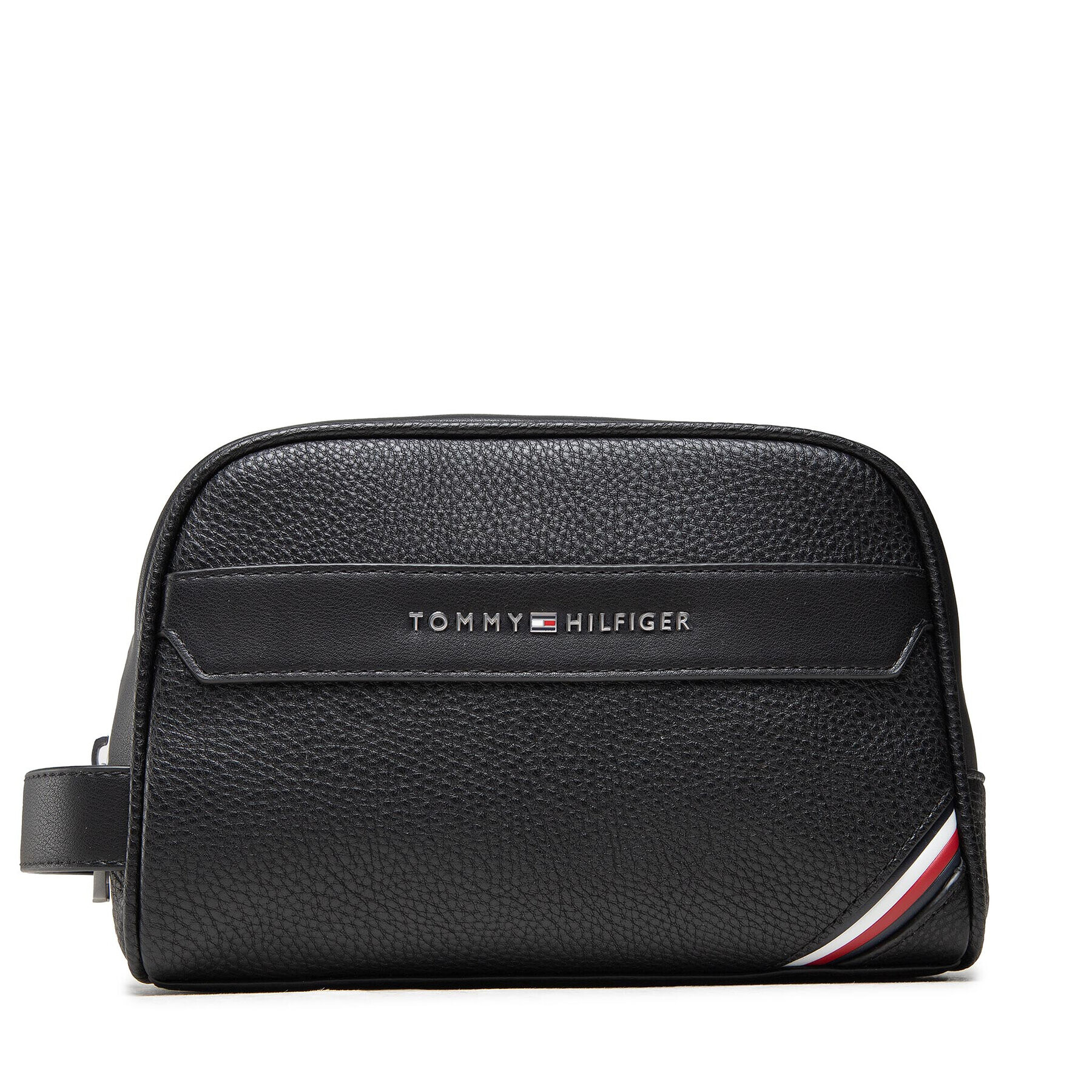 Tommy Hilfiger Geantă pentru cosmetice Th Downtown Washbag AM0AM07823 Negru - Pled.ro