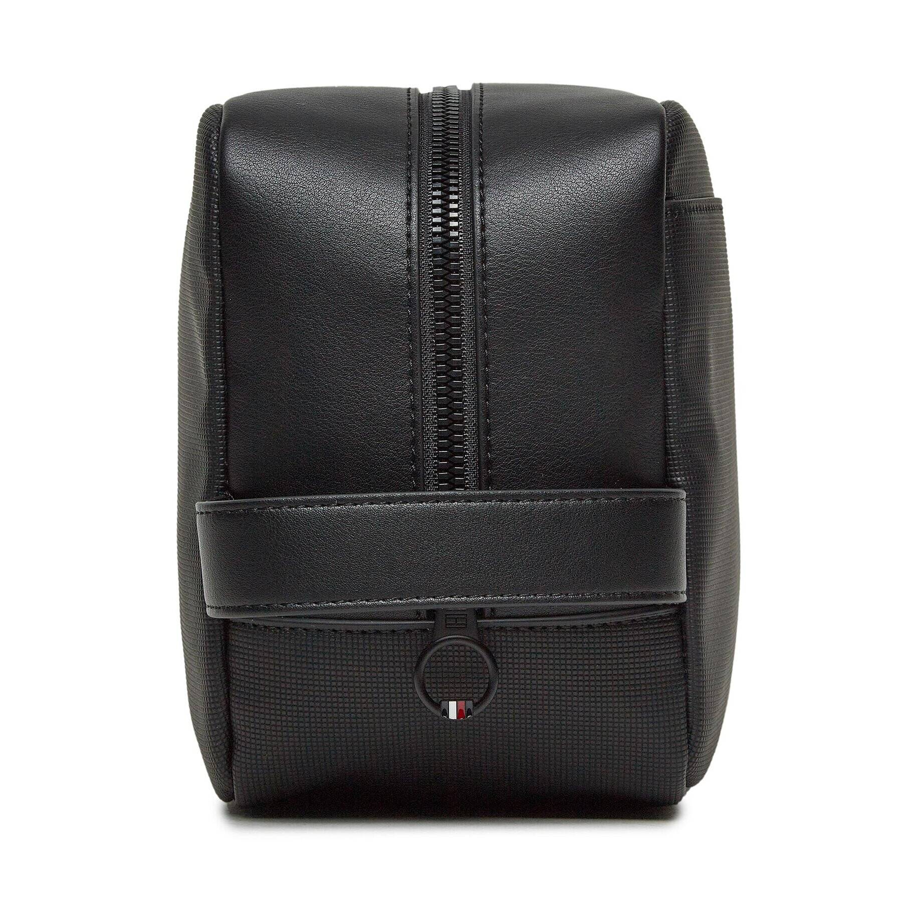 Tommy Hilfiger Geantă pentru cosmetice Th Essential Pique Washbag AM0AM11609 Negru - Pled.ro