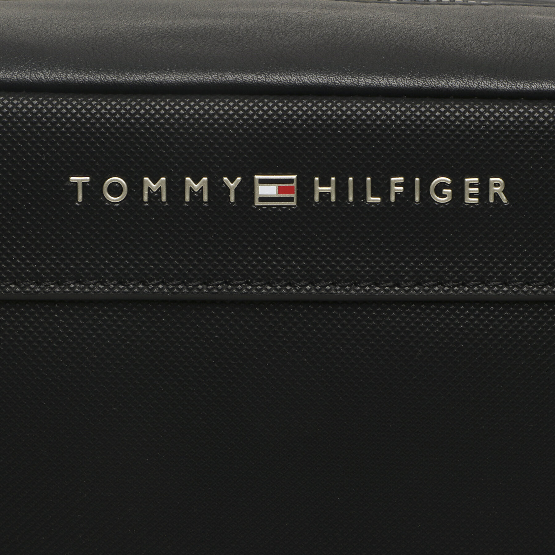 Tommy Hilfiger Geantă pentru cosmetice Th Pique Washbag AM0AM11282 Negru - Pled.ro