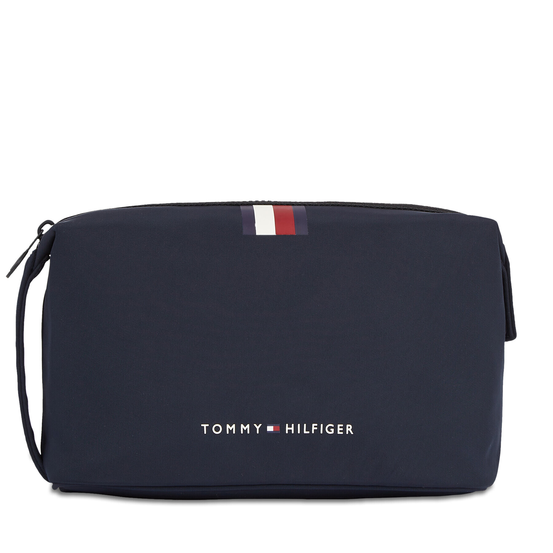 Tommy Hilfiger Geantă pentru cosmetice Th Skyline Stripe Washbag AM0AM12092 Bleumarin - Pled.ro