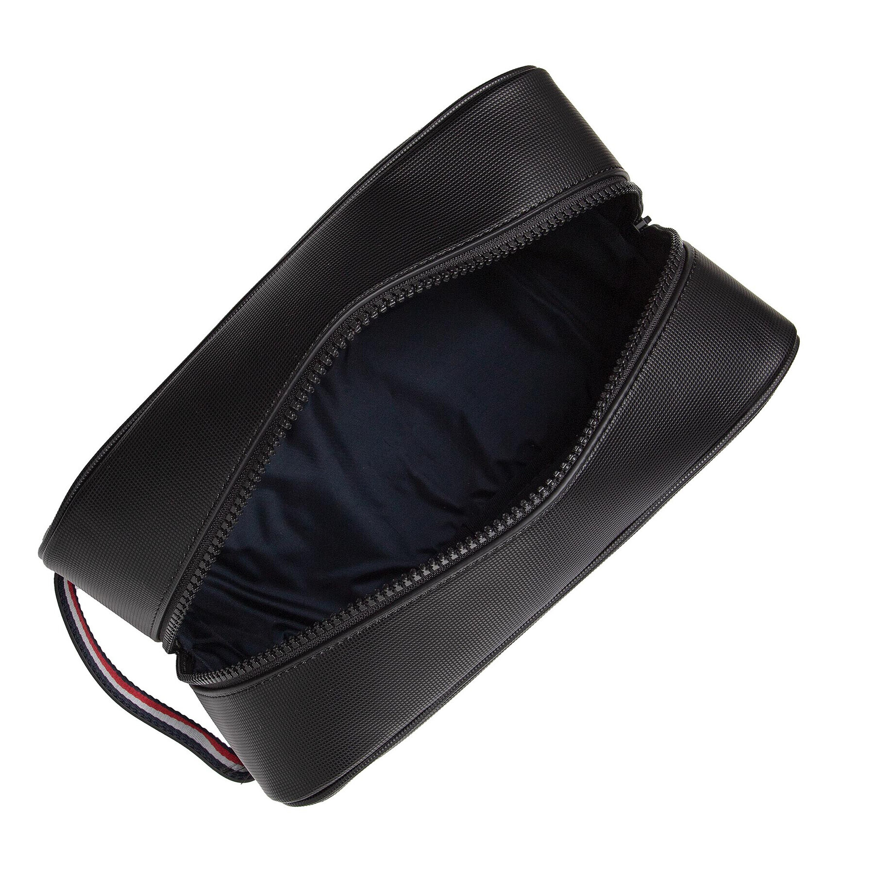 Tommy Hilfiger Geantă pentru cosmetice Th Stripe Washbag AM0AM10507 Negru - Pled.ro