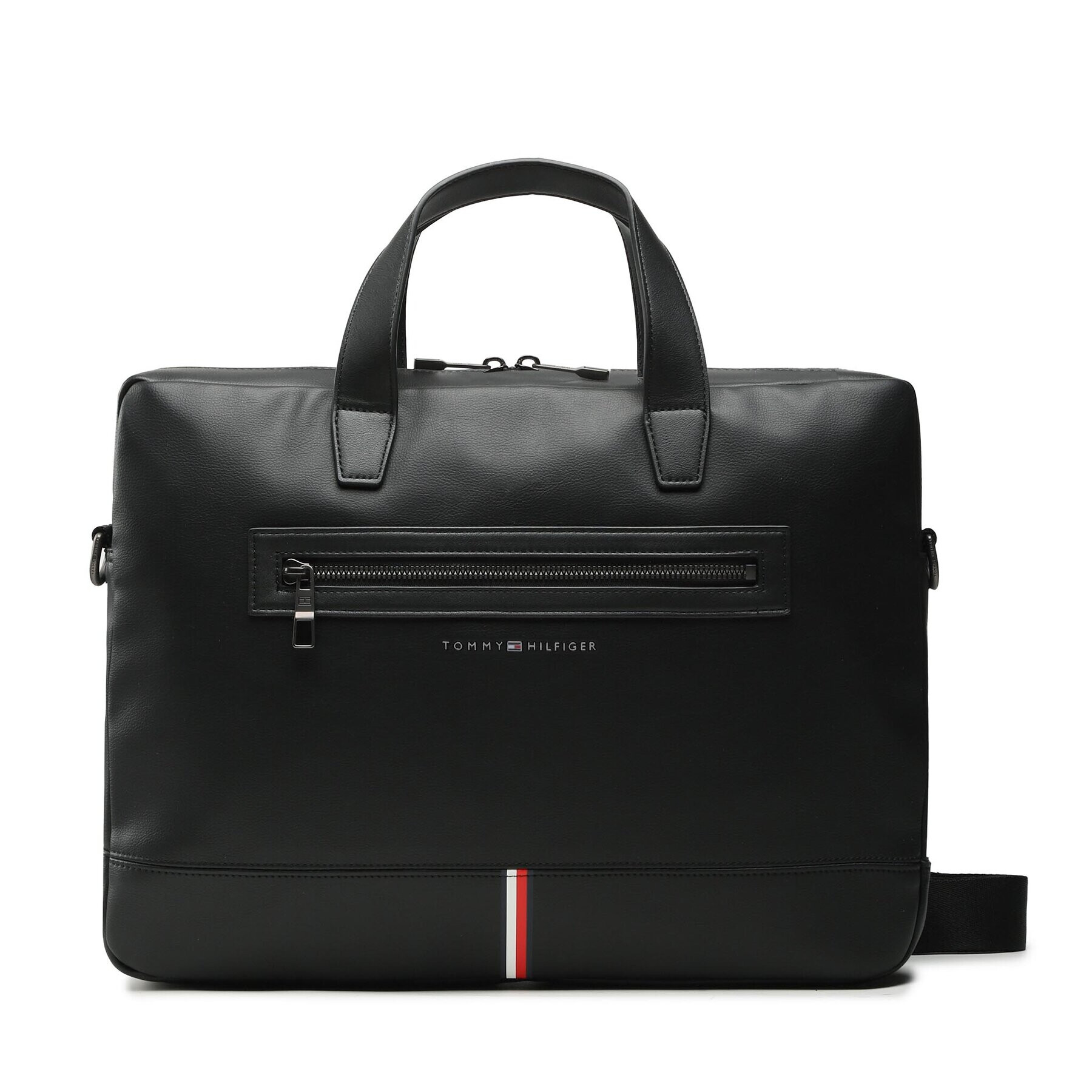 Tommy Hilfiger Geantă pentru laptop Corporate Computer Bag AM0AM10928 Negru - Pled.ro