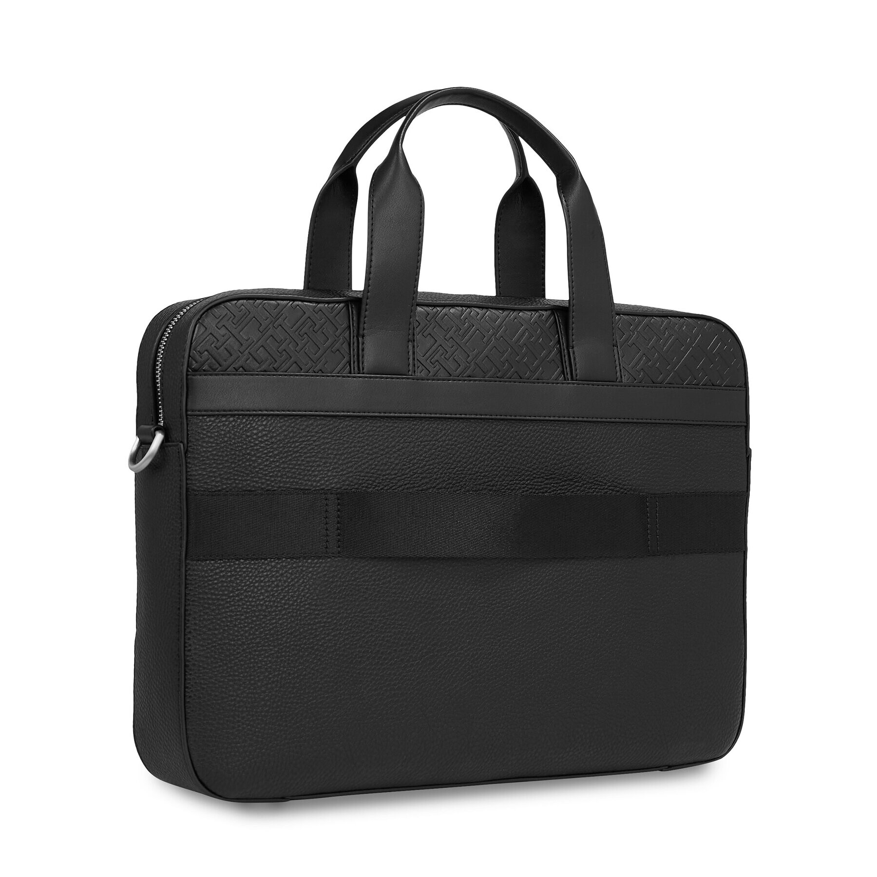 Tommy Hilfiger Geantă pentru laptop Th Central Slim Computer Bag AM0AM11307 Negru - Pled.ro