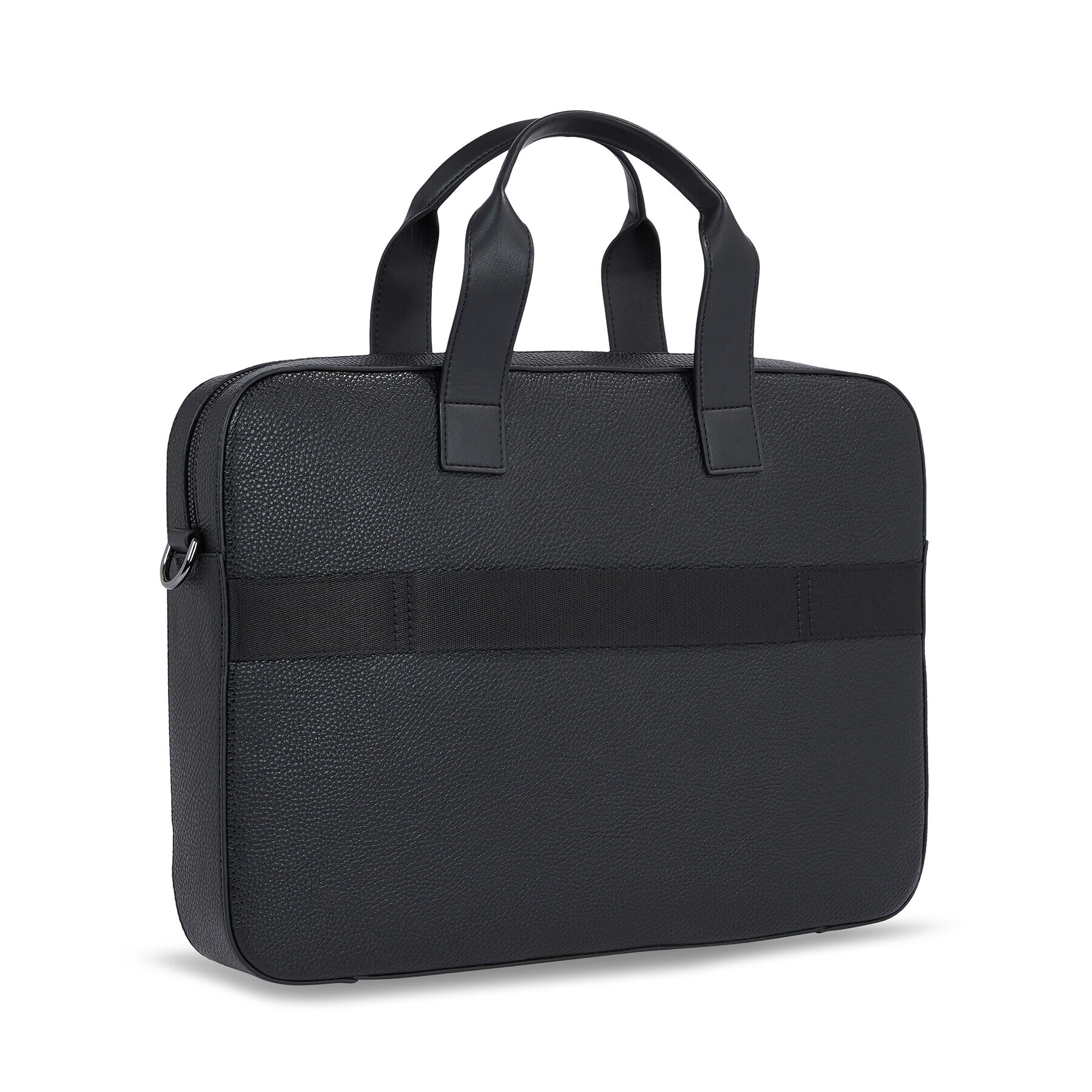 Tommy Hilfiger Geantă pentru laptop Th Central Slim Computer Bag AM0AM11579 Negru - Pled.ro