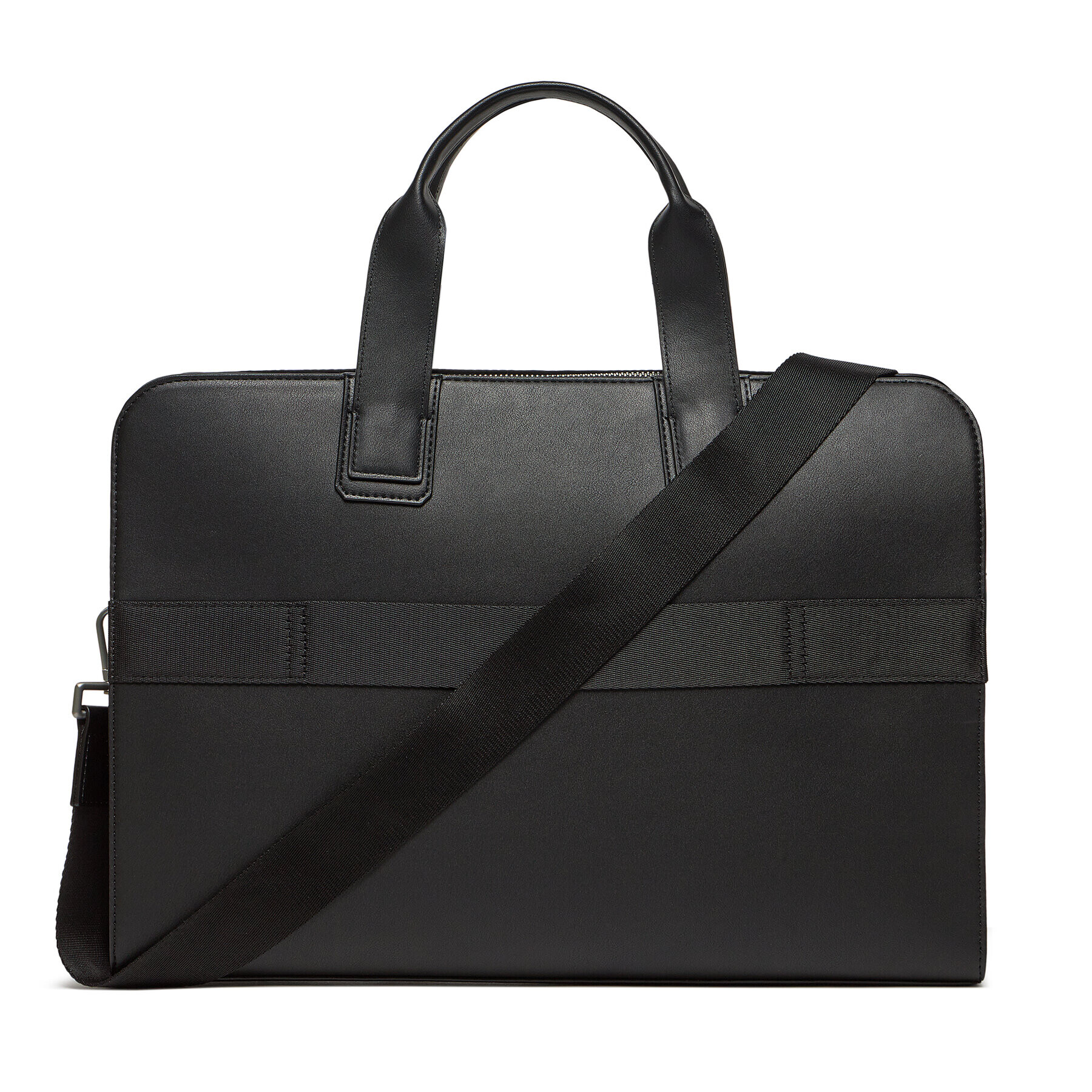 Tommy Hilfiger Geantă pentru laptop Th Central Slim Computer Bag AM0AM11781 Negru - Pled.ro