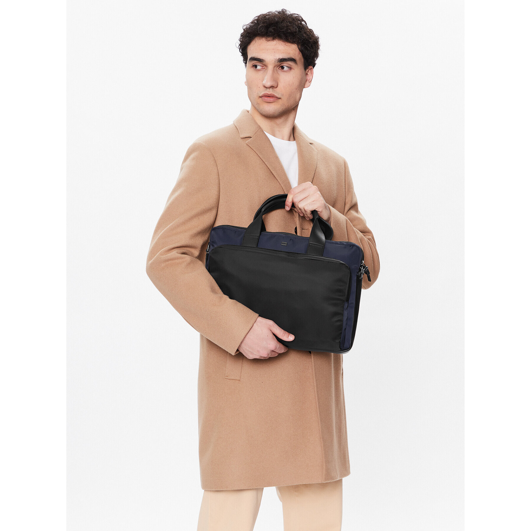 Tommy Hilfiger Geantă pentru laptop Th City Commuter Computer Bag AM0AM10598 Bleumarin - Pled.ro