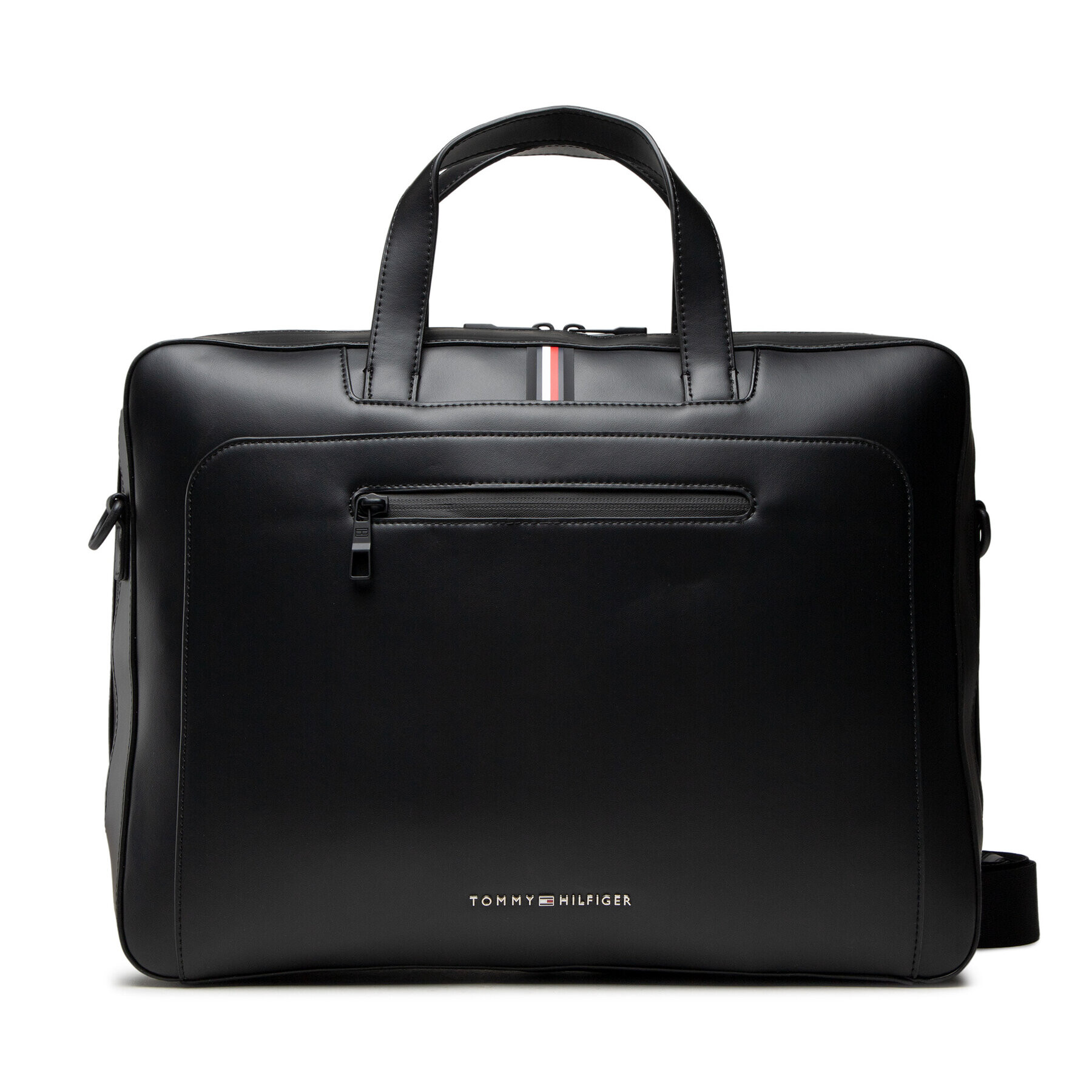 Tommy Hilfiger Geantă pentru laptop Th Commuter Computer Bag AM0AM07785 Negru - Pled.ro