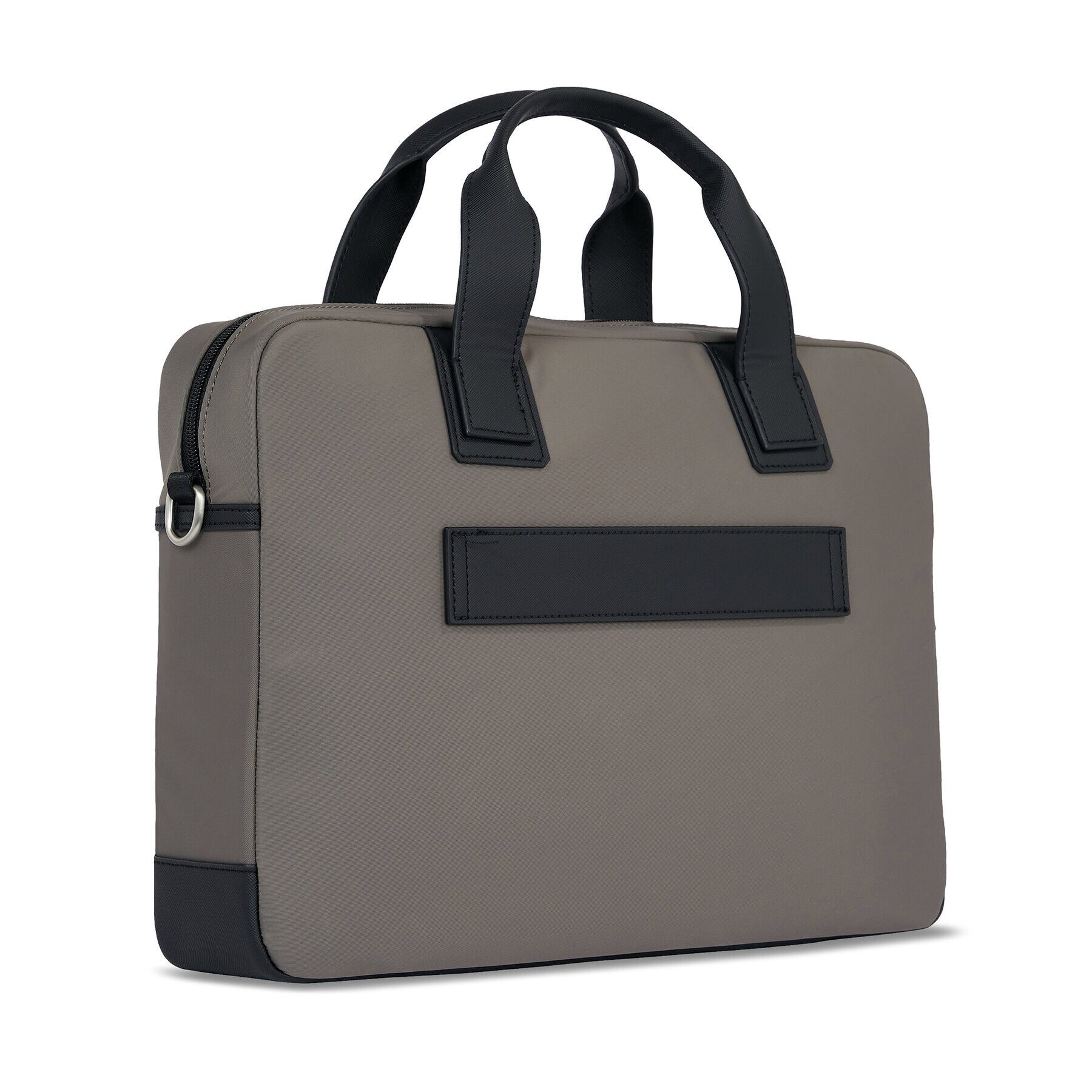 Tommy Hilfiger Geantă pentru laptop Th Elevated Nylon Computer Bag AM0AM11574 Gri - Pled.ro