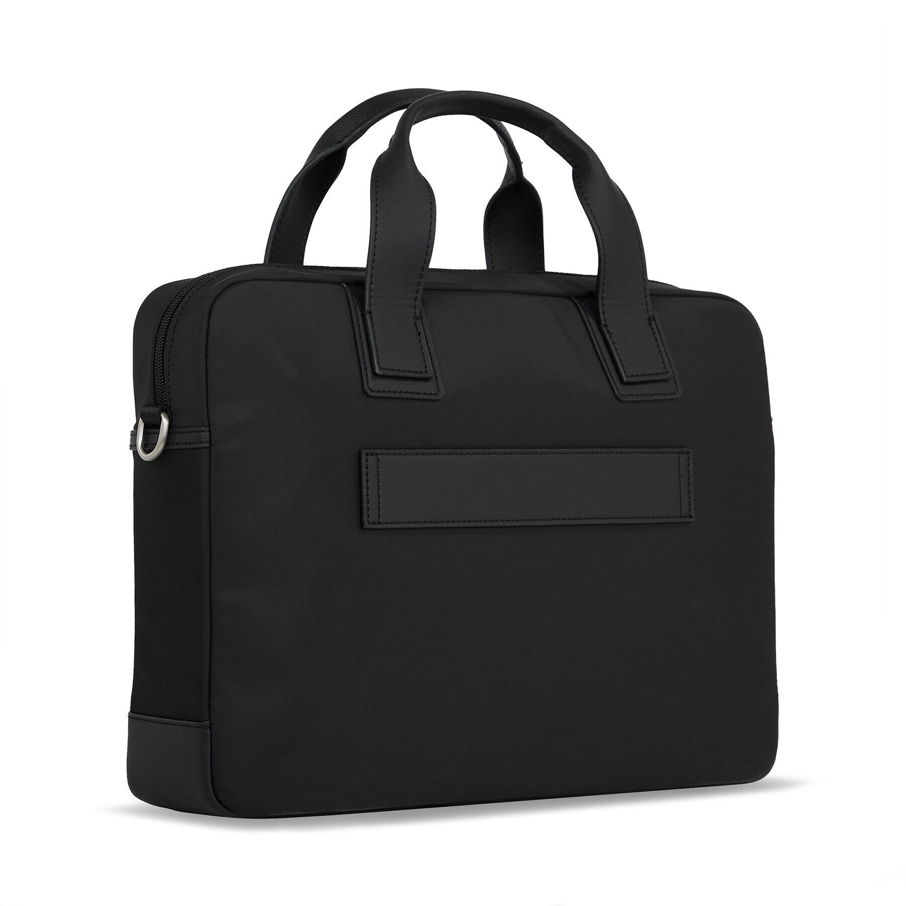 Tommy Hilfiger Geantă pentru laptop Th Elevated Nylon Computer Bag AM0AM11574 Negru - Pled.ro