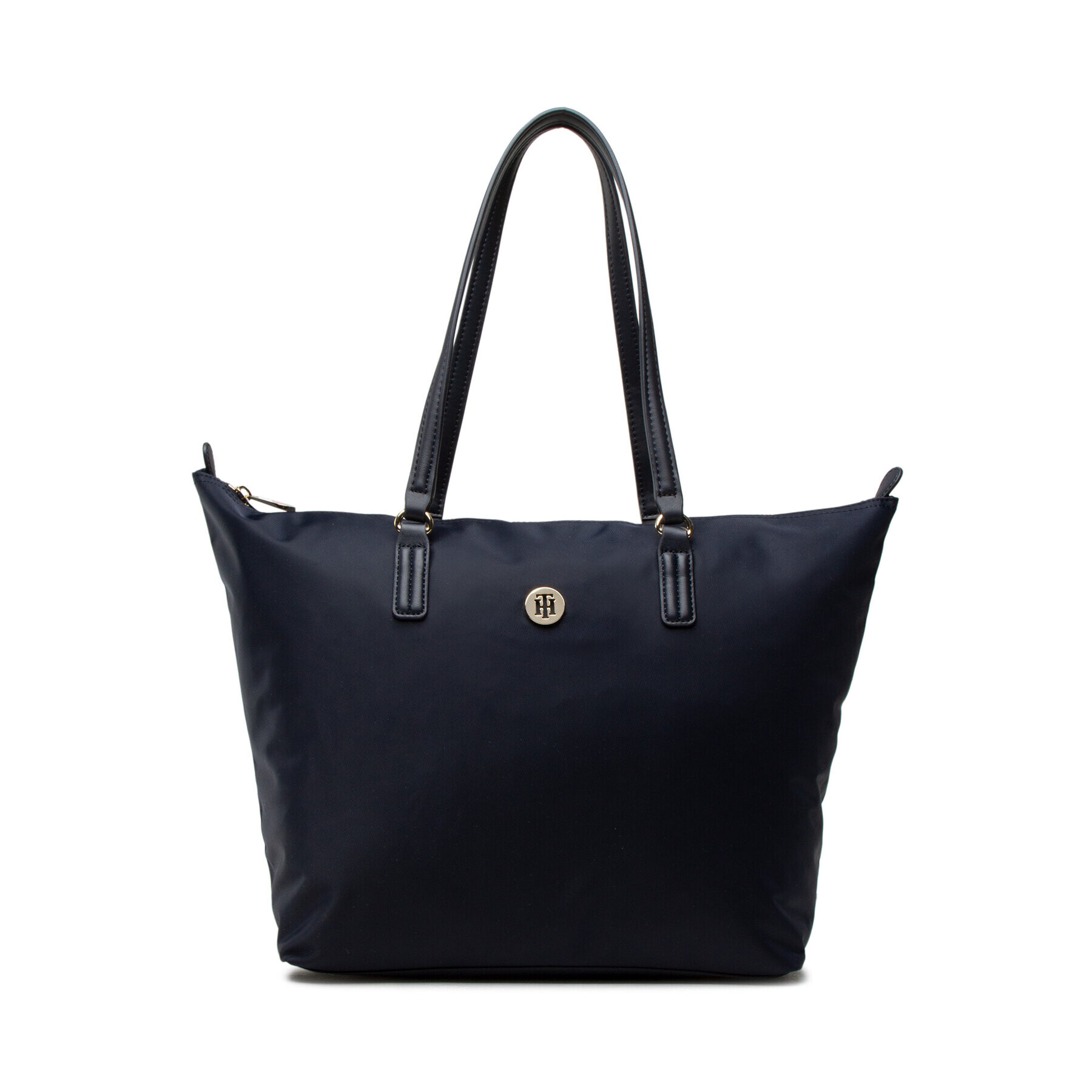 Tommy Hilfiger Geantă Poppy St Tote AW0AW10261 Bleumarin - Pled.ro